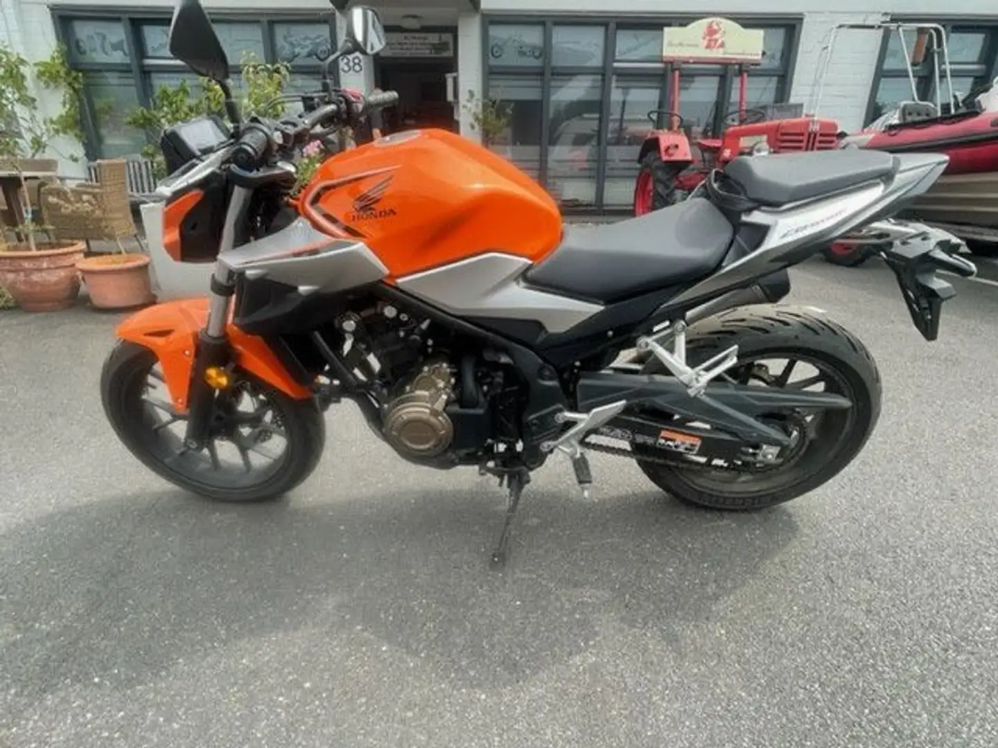 Honda CB 500 FA Orange - 1