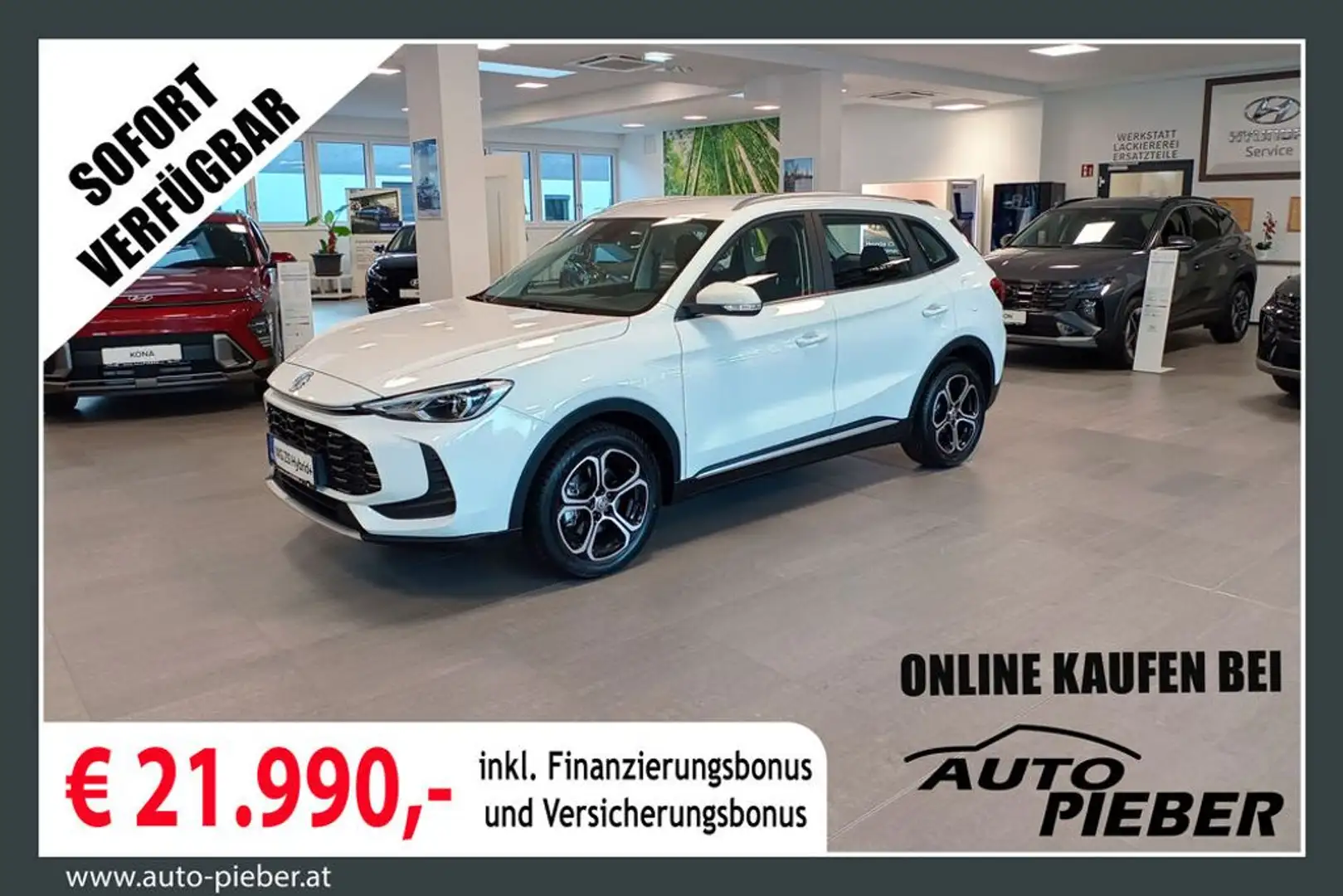 MG ZS ZS+ Deluxe 1.5 VTi *LED*Navi*ACC* Weiß - 1