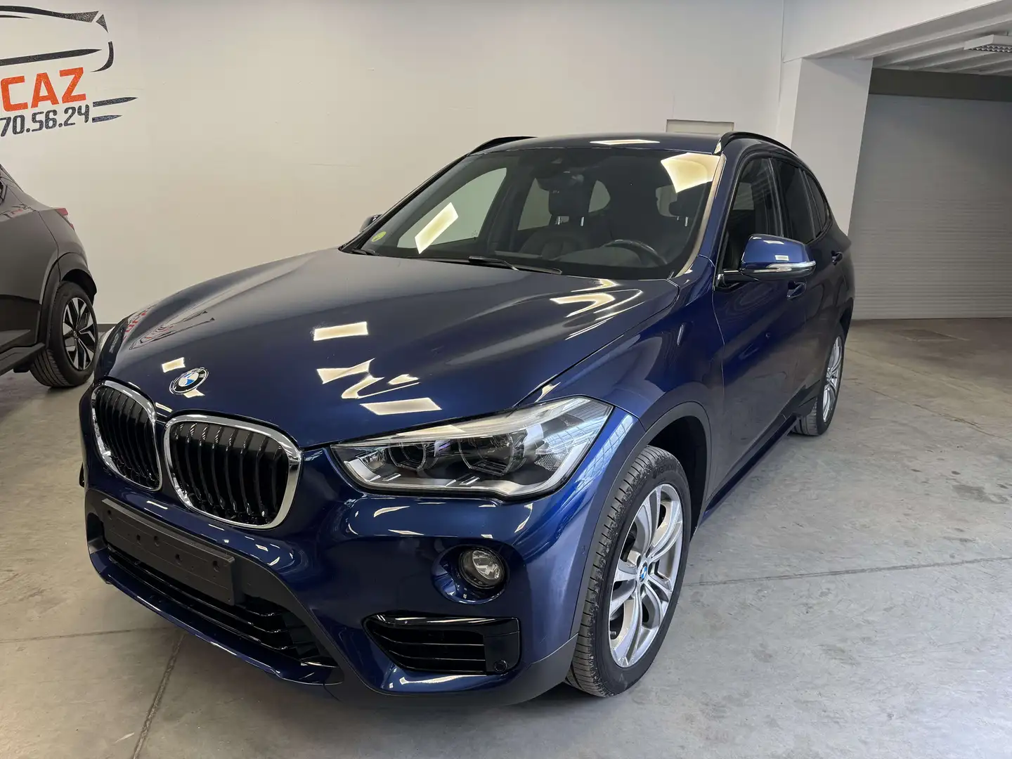 BMW X1 X1 2.0 dA sDrive18 Bleu - 1