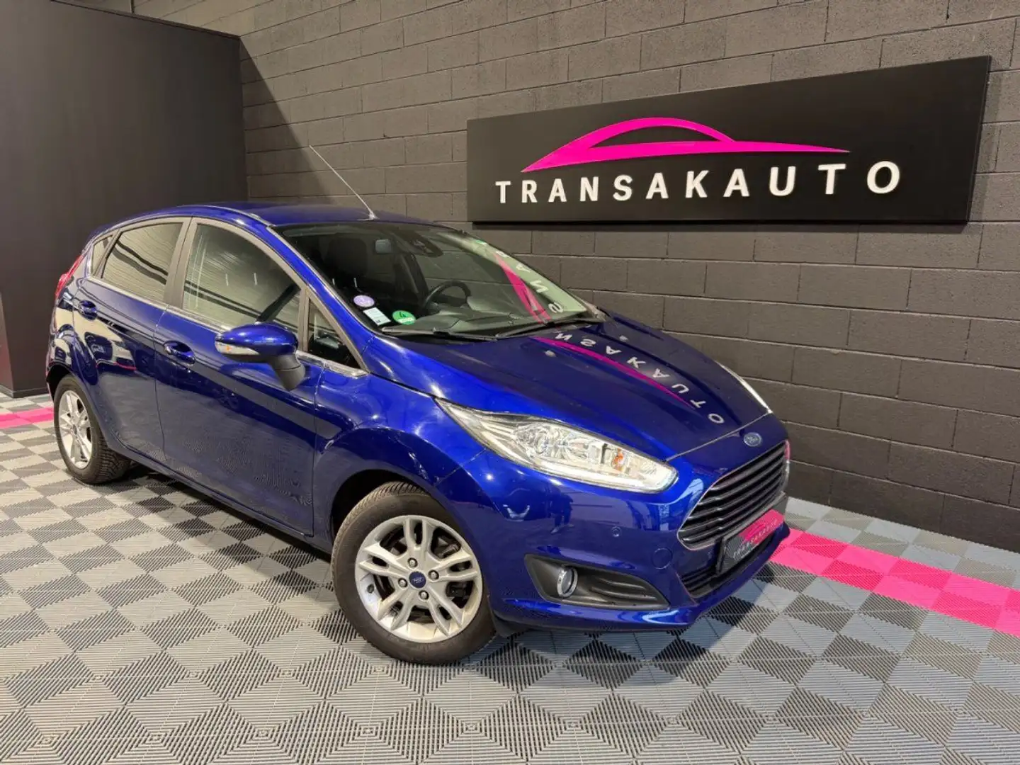 Ford Fiesta 1.0 EcoBoost 125 SS Titanium Bleu - 1