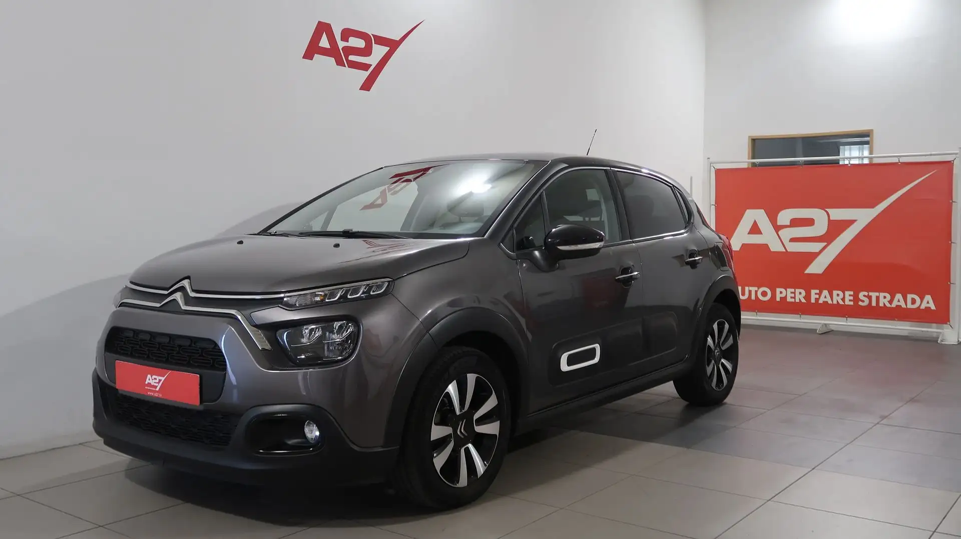 Citroen C3 C3 PureTech 100 S&S Max #NAVI#CARPLAY#RETROCAMERA# Grijs - 1