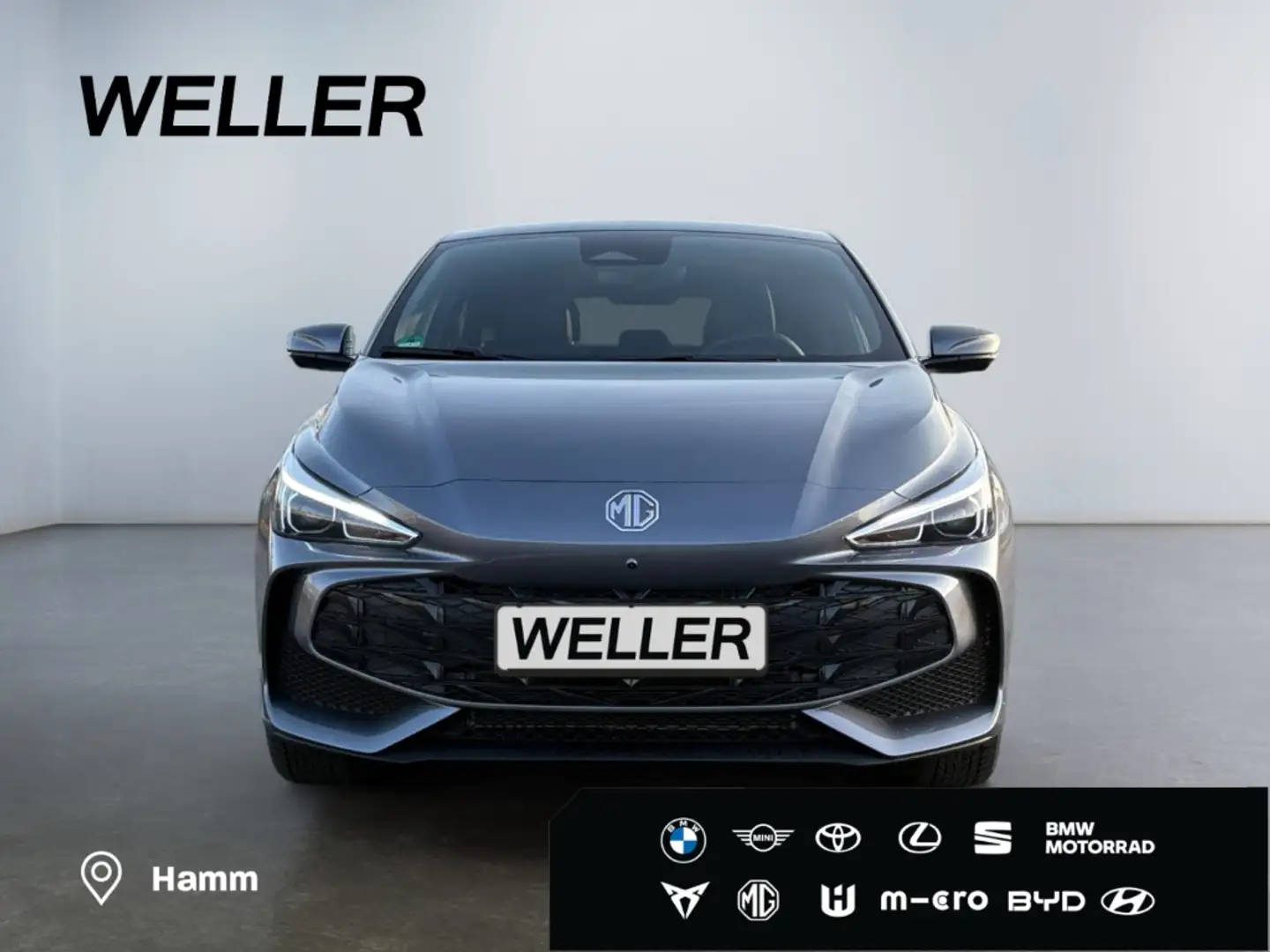 MG MG3 Hybrid+ Luxury *LED*360°*ACC*SHZ*Teilleder* Grau - 2