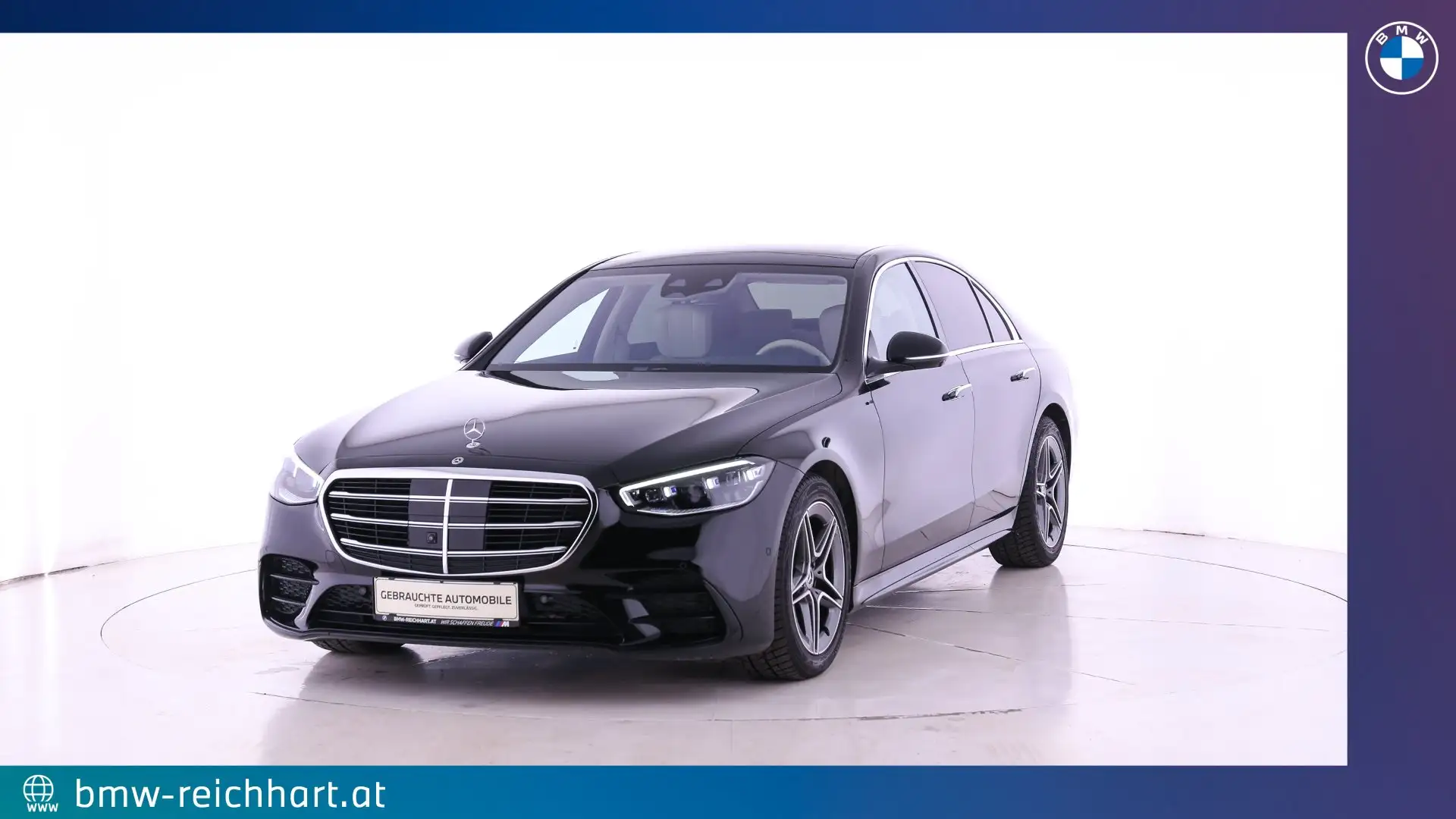 Mercedes-Benz S 400 d 4MATIC Schwarz - 1