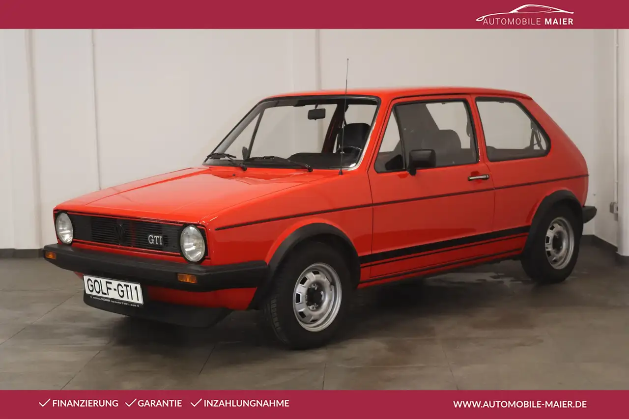 Volkswagen Golf 1 GTI Gepflegter Zustand Original, foto 4