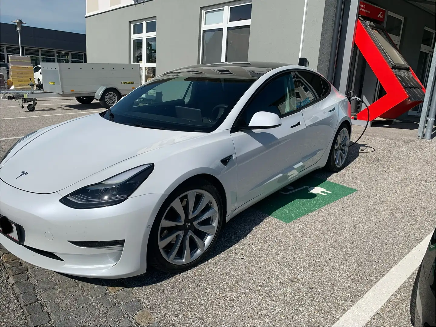 Tesla Model 3 Long Range AWD 75kWh Weiß - 1