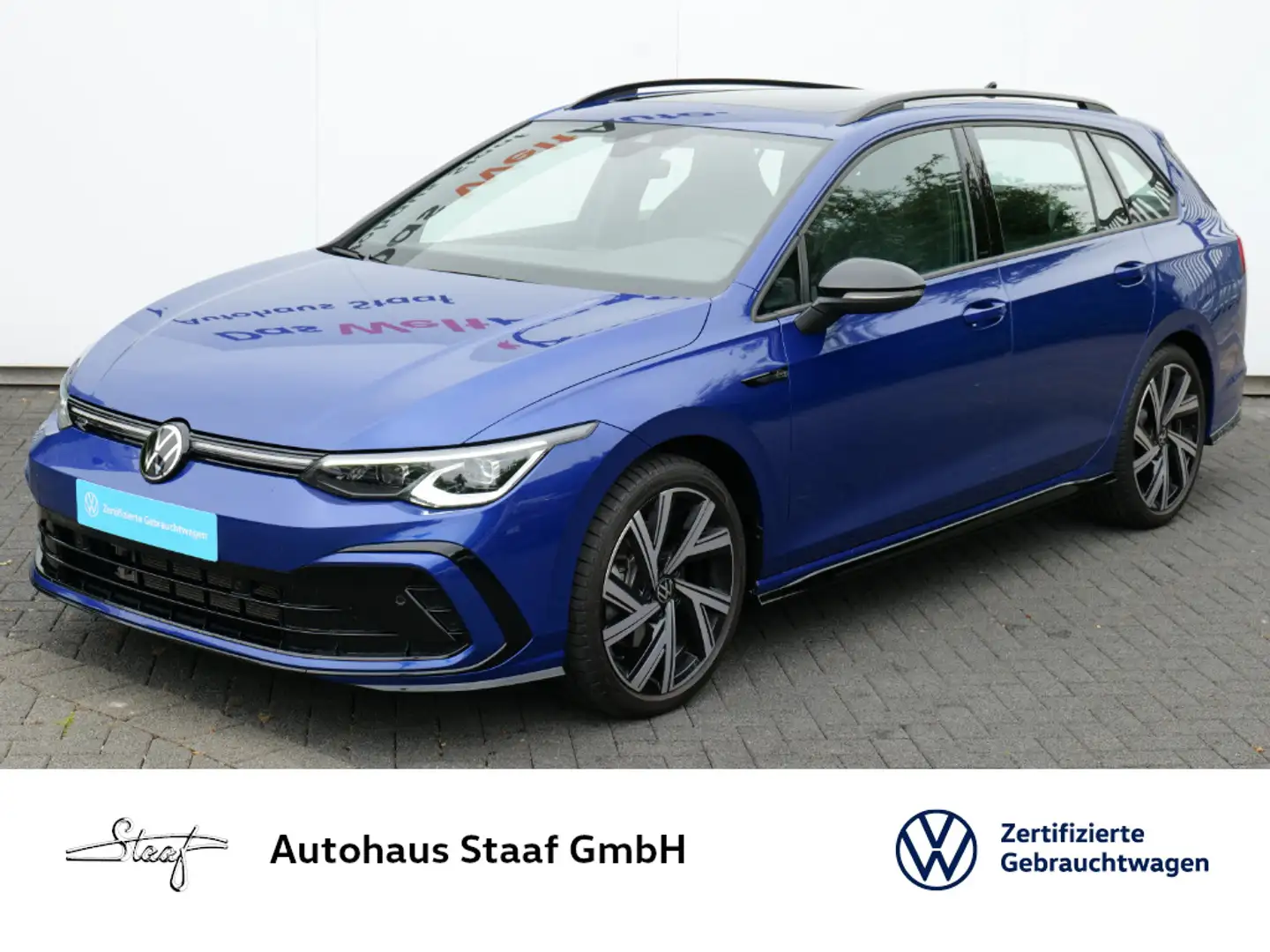 Volkswagen Golf Variant R-Line Golf VIII Variant 2.0 TSI 190PS DSG Black S Blau - 1