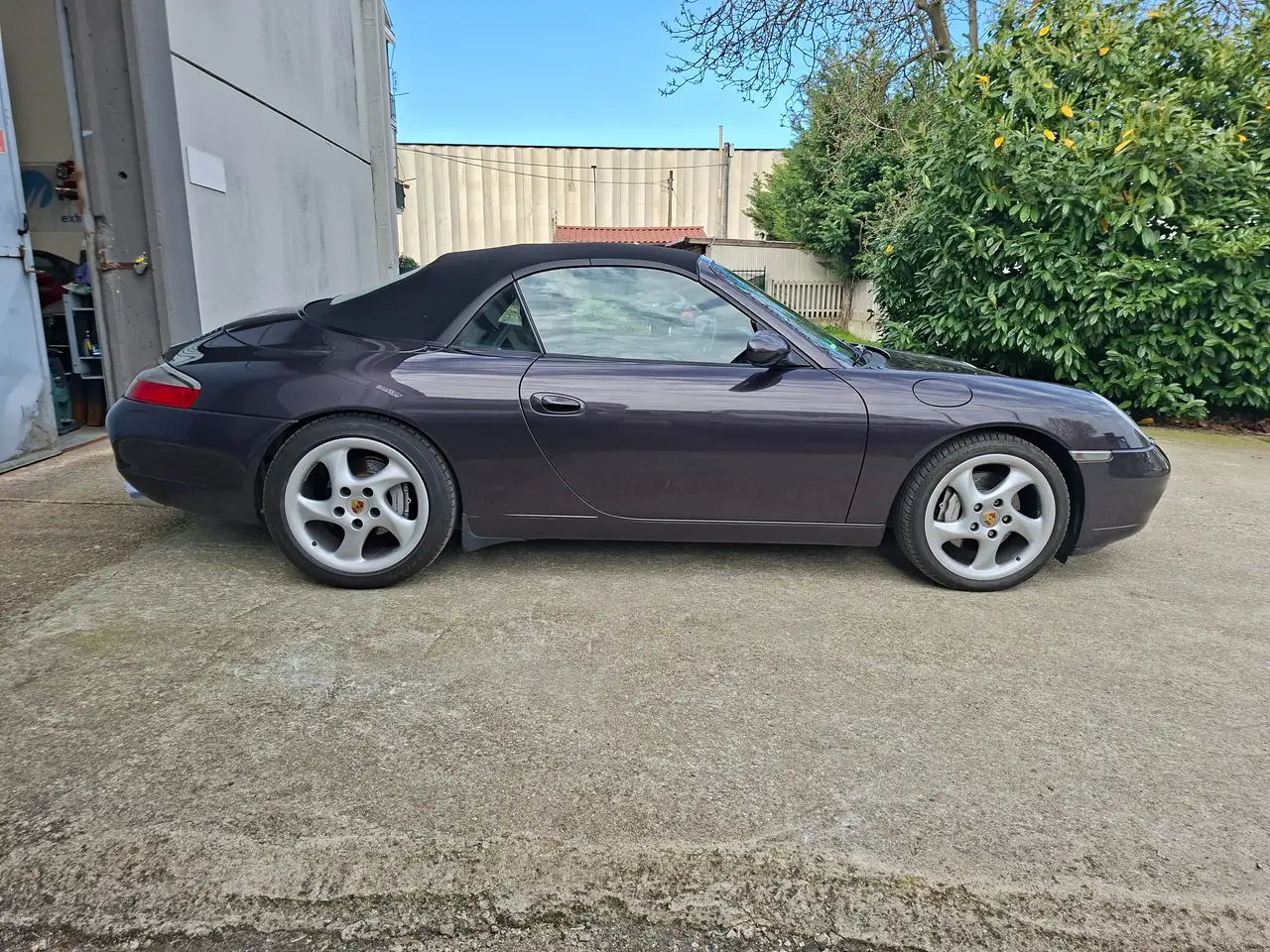 Porsche 996 911 carrera 4 cabrio *VIOLA* *EXCLUSIVE* *A.S.I.*, foto 5