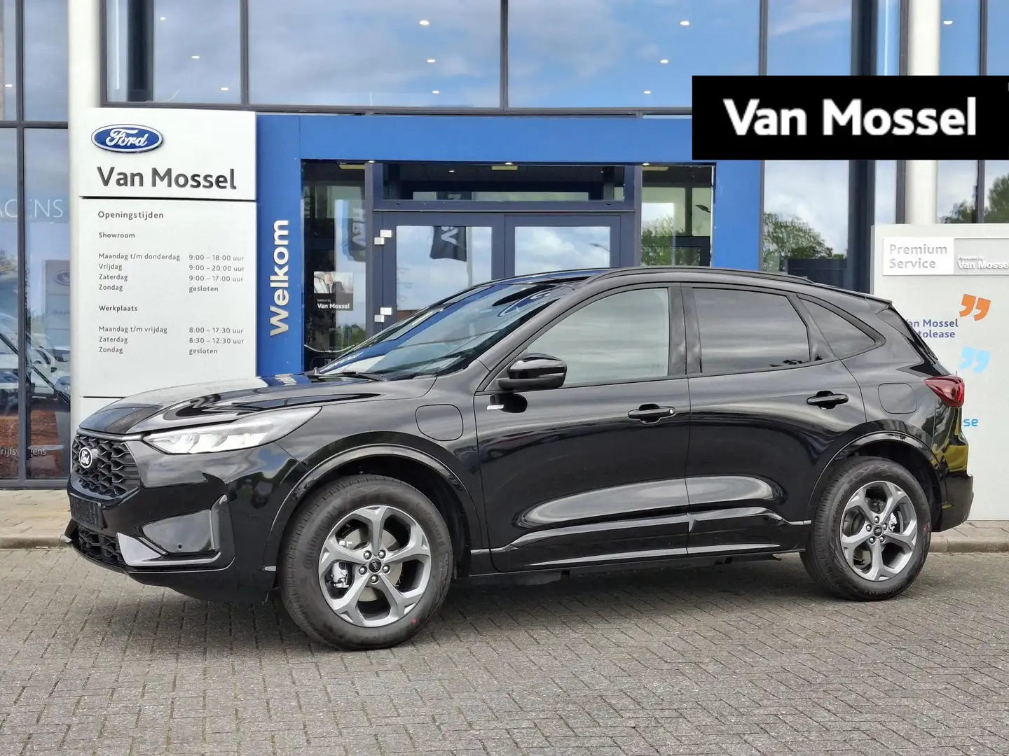 Ford Kuga 2.5 PHEV ST-Line | Voorraad | 243PK | Automaat | P Zwart - 1
