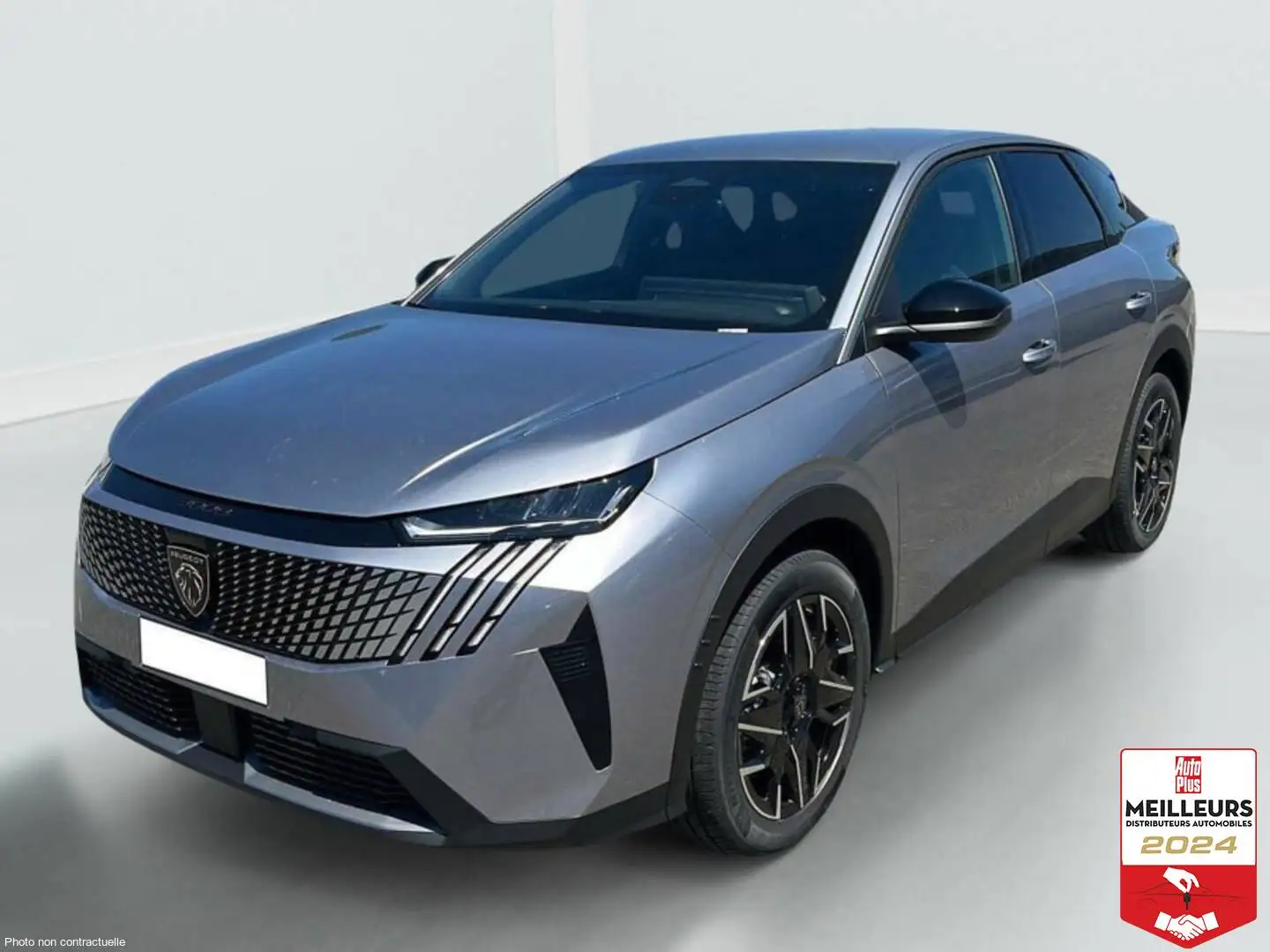 Peugeot 3008 Hybrid 145 e-DCS6 GT Gris - 1