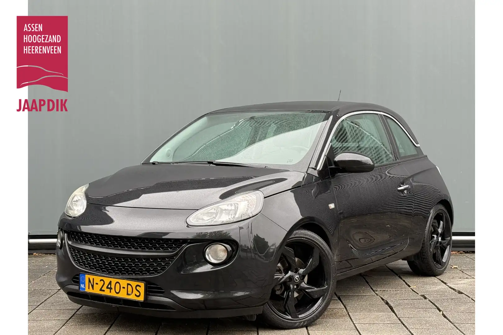 Opel Adam BWJ 2015 | 1.0 90PK Turbo Jam | CLIMA | CRUISE | S Zwart - 1