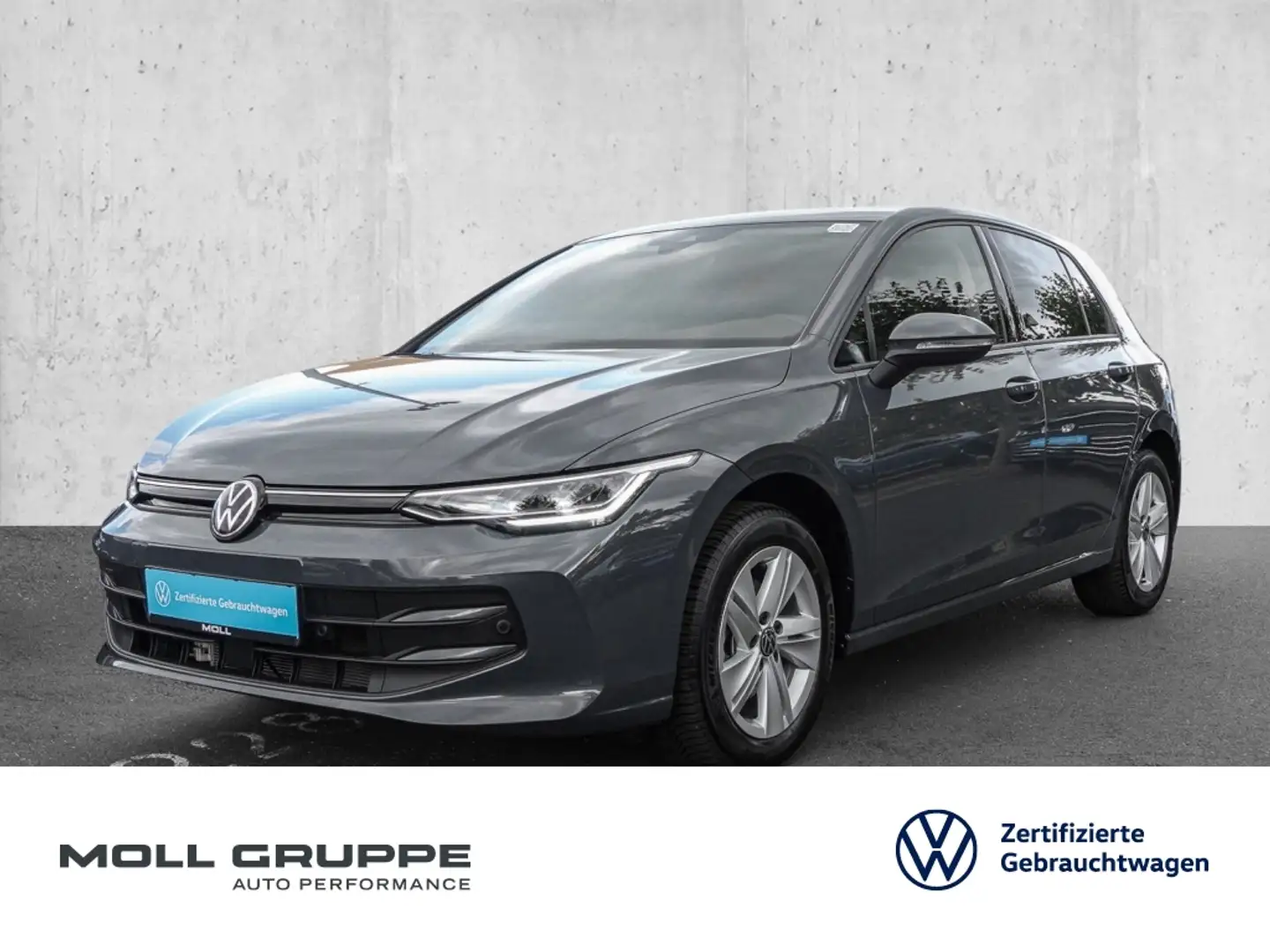 Volkswagen Golf 1.5 TSI Life ACC KAM KLIMAA. LED LM PDC SHZ Grau - 1