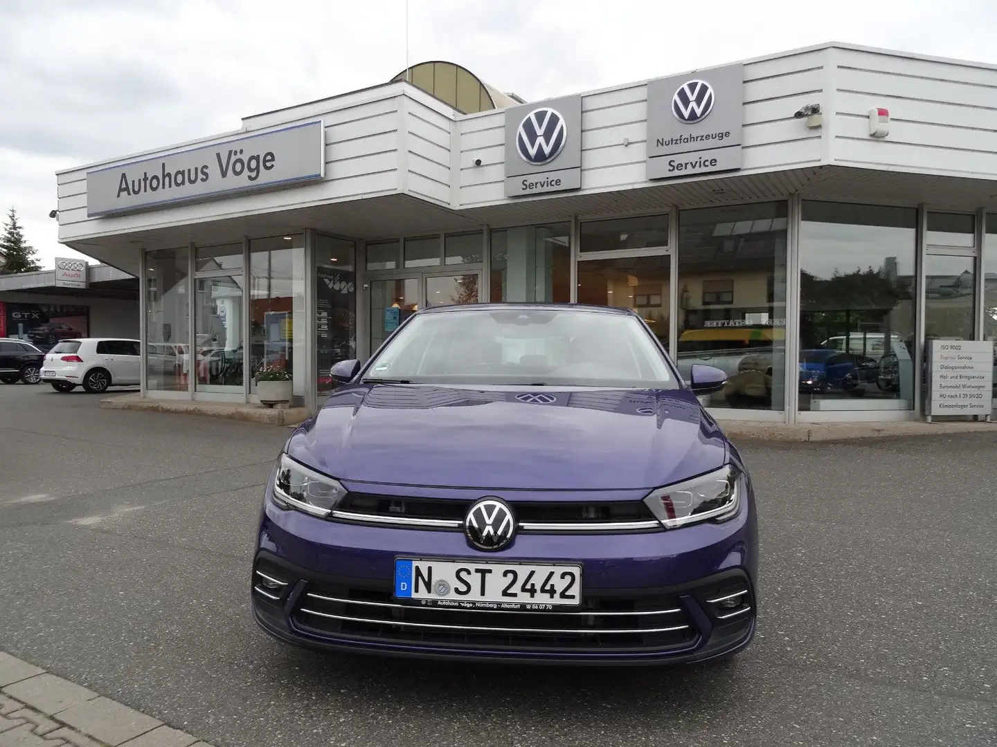 Volkswagen Polo 1.0 TSI OPF DSG "Style" NAVI RFK CLIMA Violett - 2