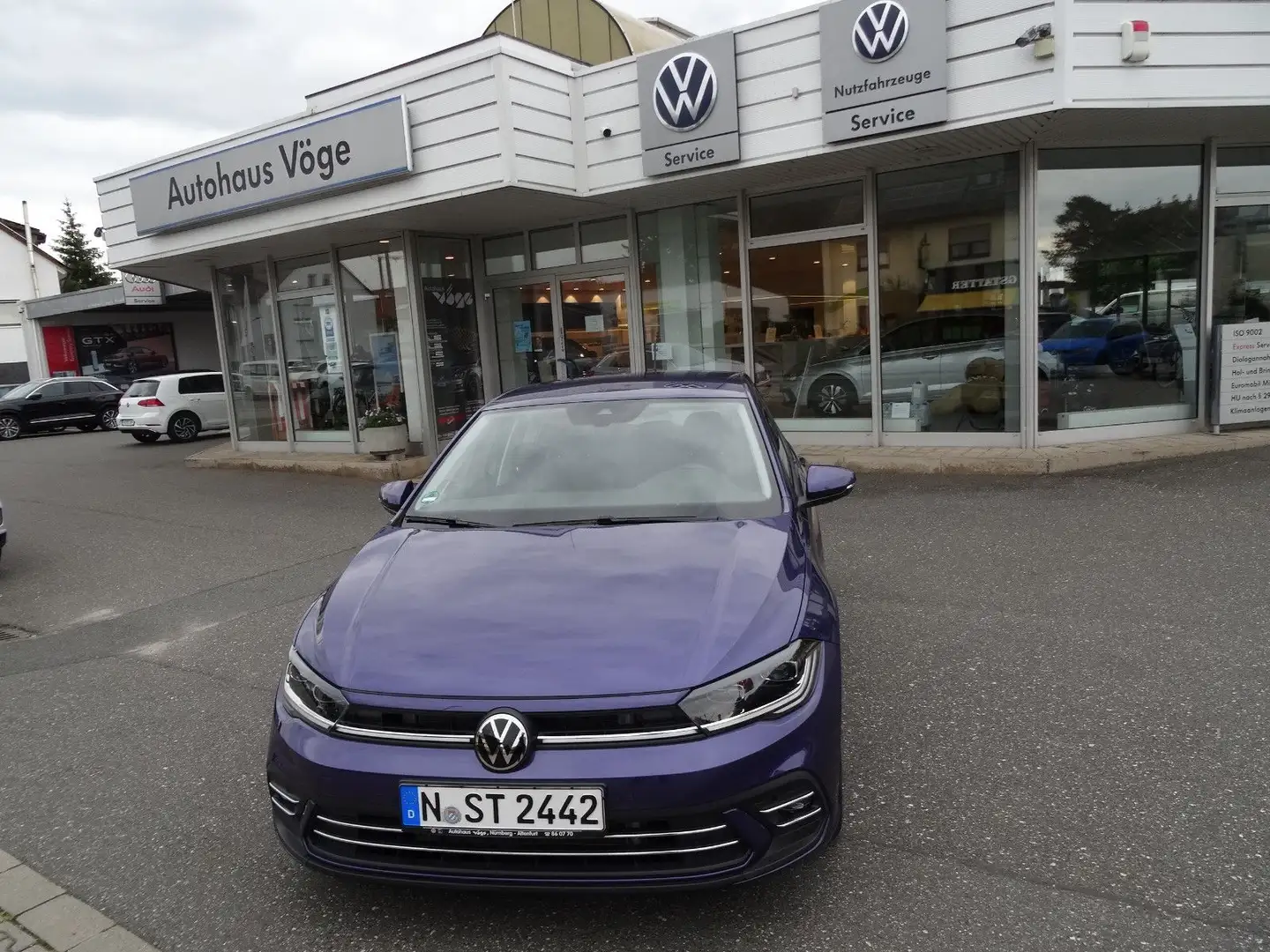 Volkswagen Polo 1.0 TSI OPF DSG "Style" NAVI RFK CLIMA Violett - 1