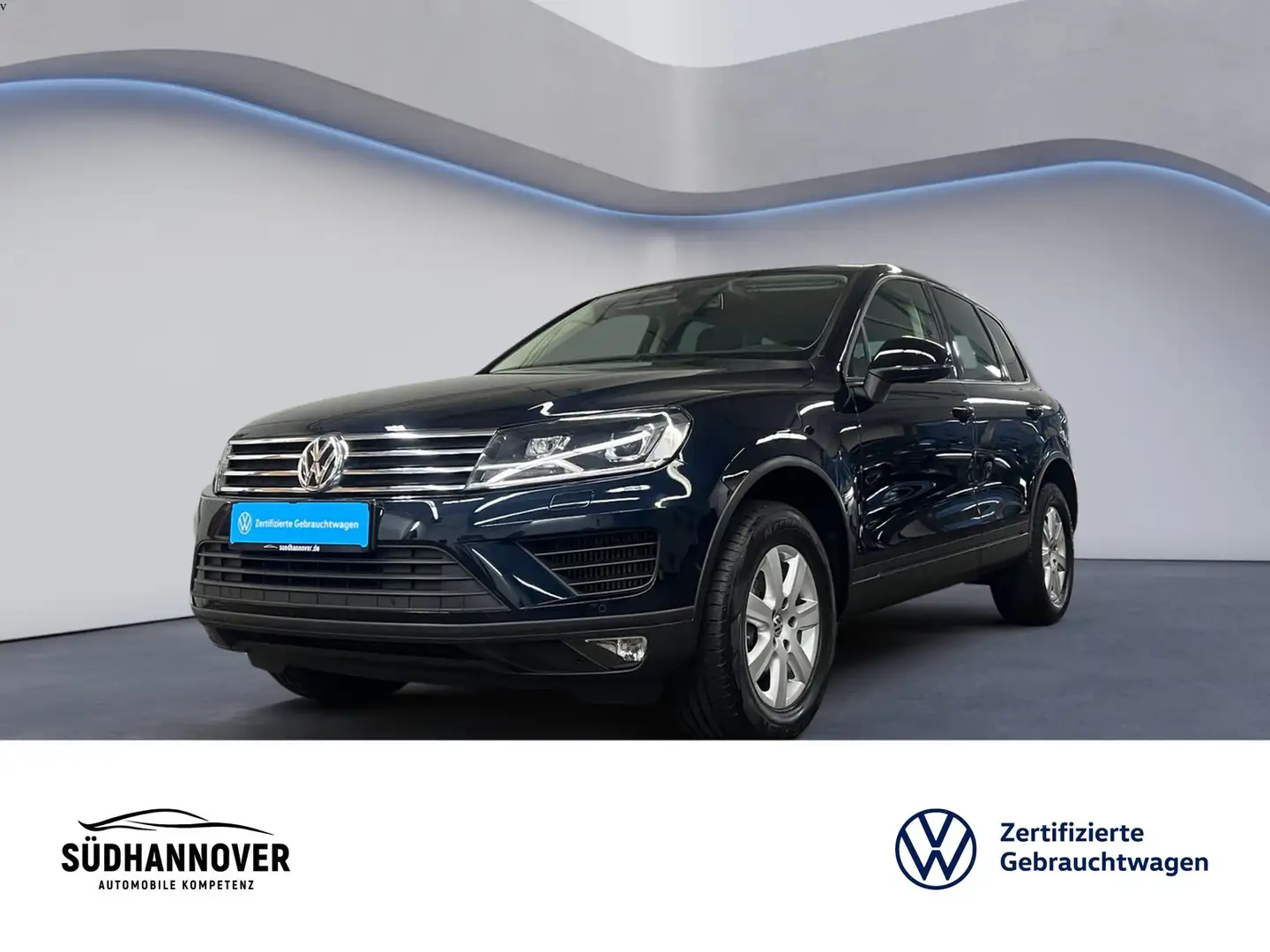 Volkswagen Touareg 3.0 V6 TDI 4Motion Tiptronic SHZ Klima Azul - 1