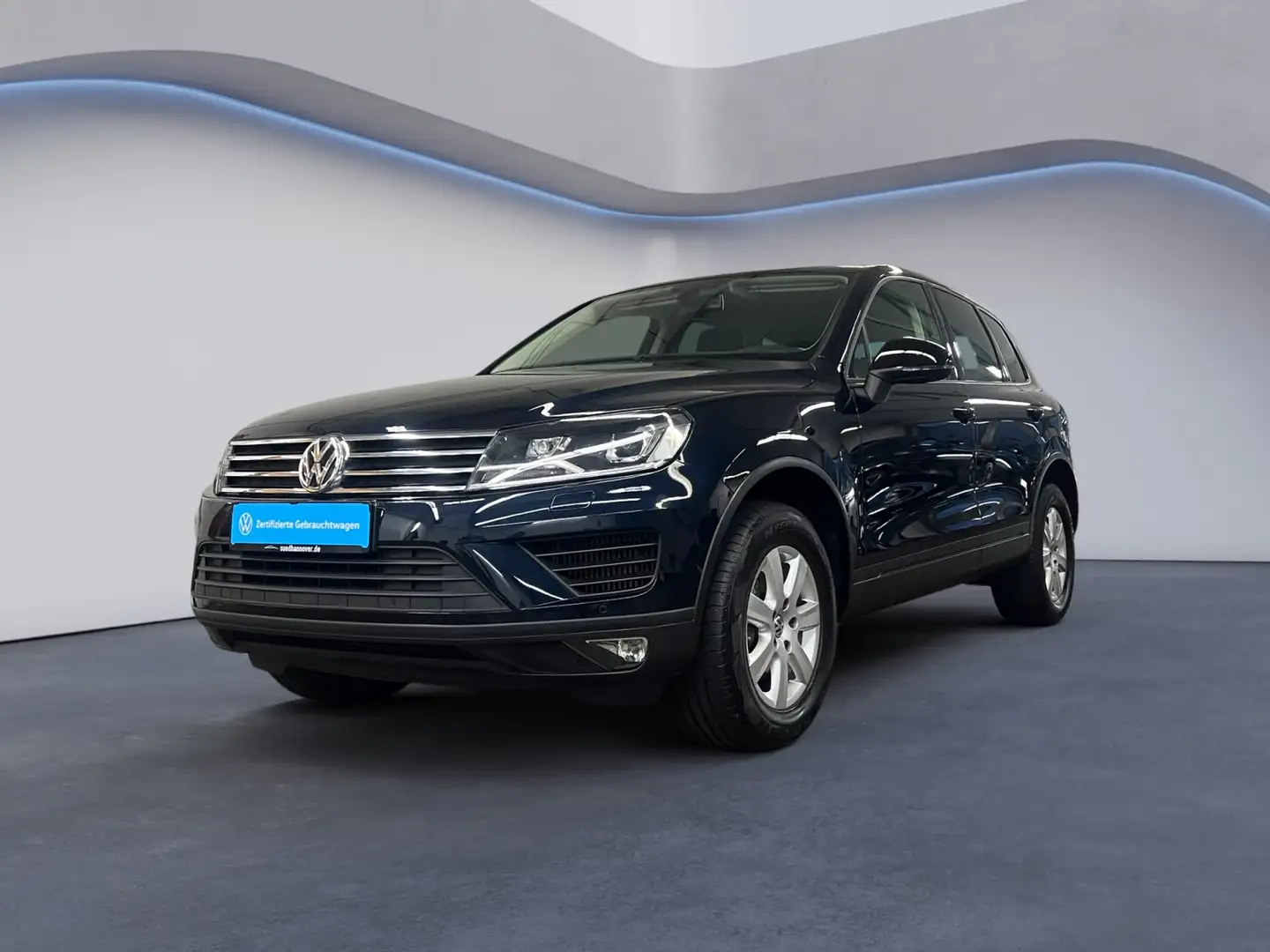 Volkswagen Touareg 3.0 V6 TDI 4Motion Tiptronic SHZ Klima Blau - 1