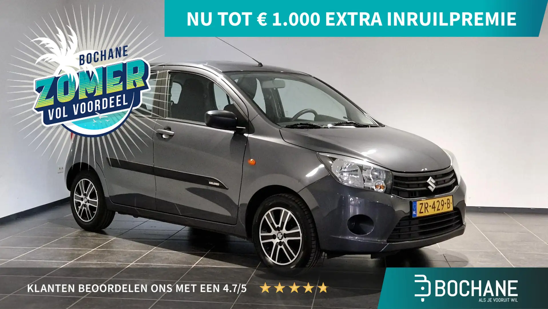 Suzuki Celerio 1.0 Comfort | Bluetooth | Lichtmetalen Velgen Grigio - 1