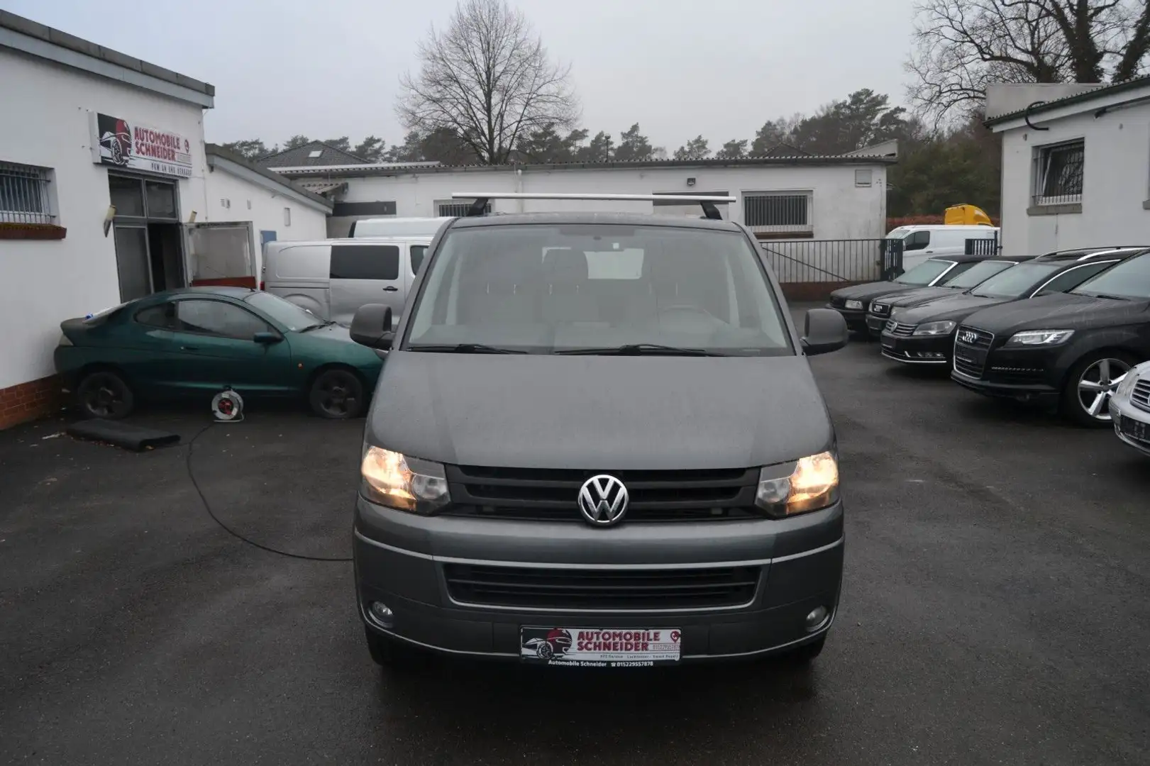 Volkswagen T5 Transporter Kasten-Kombi Kasten lang Gris - 1