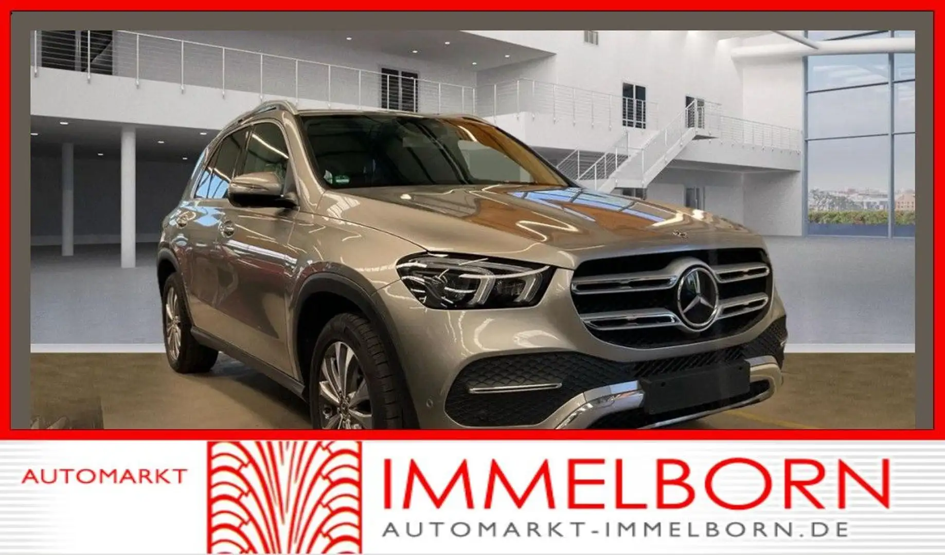 Mercedes-Benz GLE 450 Mubeam*Distro*360*Memory*belüSitze Argent - 1