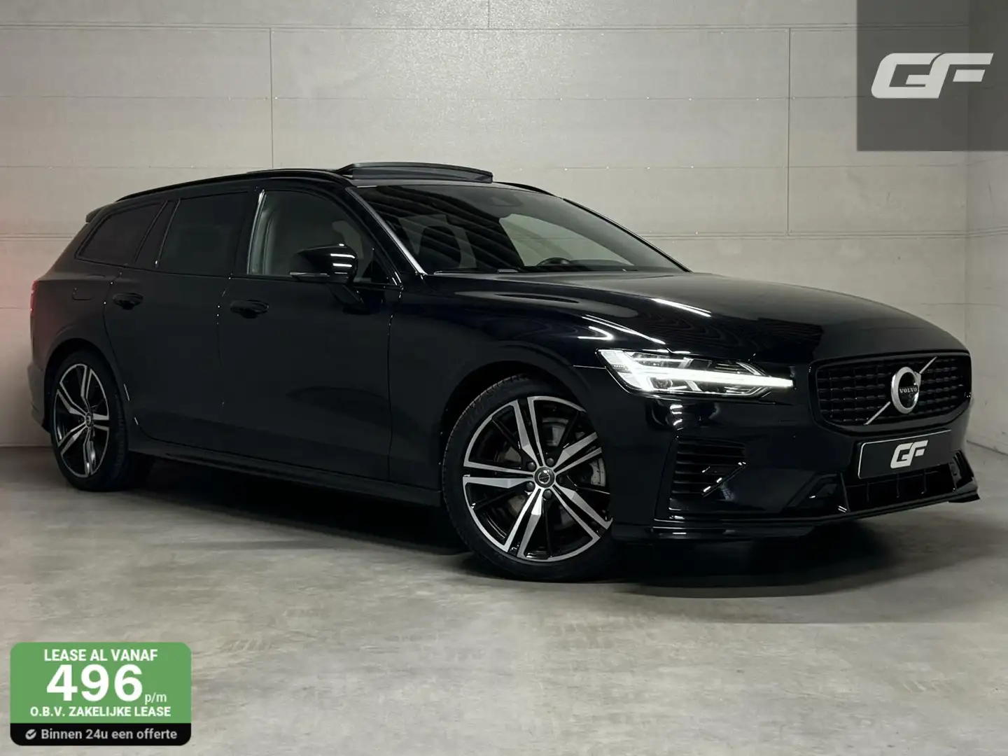 Volvo V60 2.0 T8 Recharge AWD R-Design B&W 360° Pano HUD Tre Noir - 1