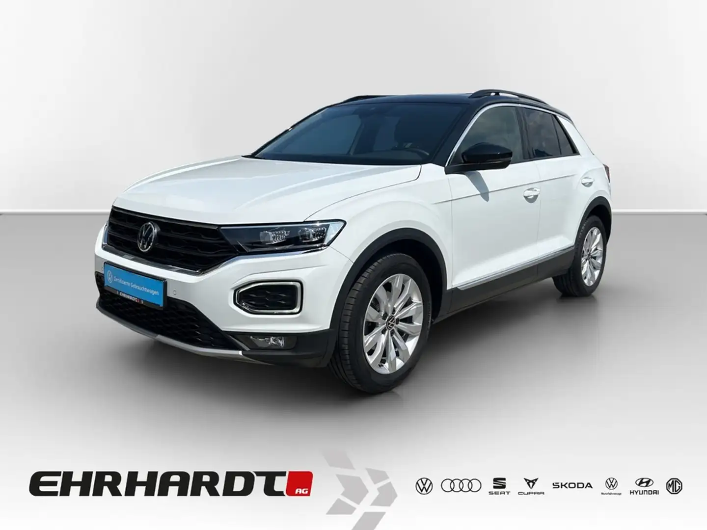 Volkswagen T-Roc 1.5 TSI DSG Sport PANO*LED*NAV*SHZ*ACC*PDC*TOTW... Weiß - 1