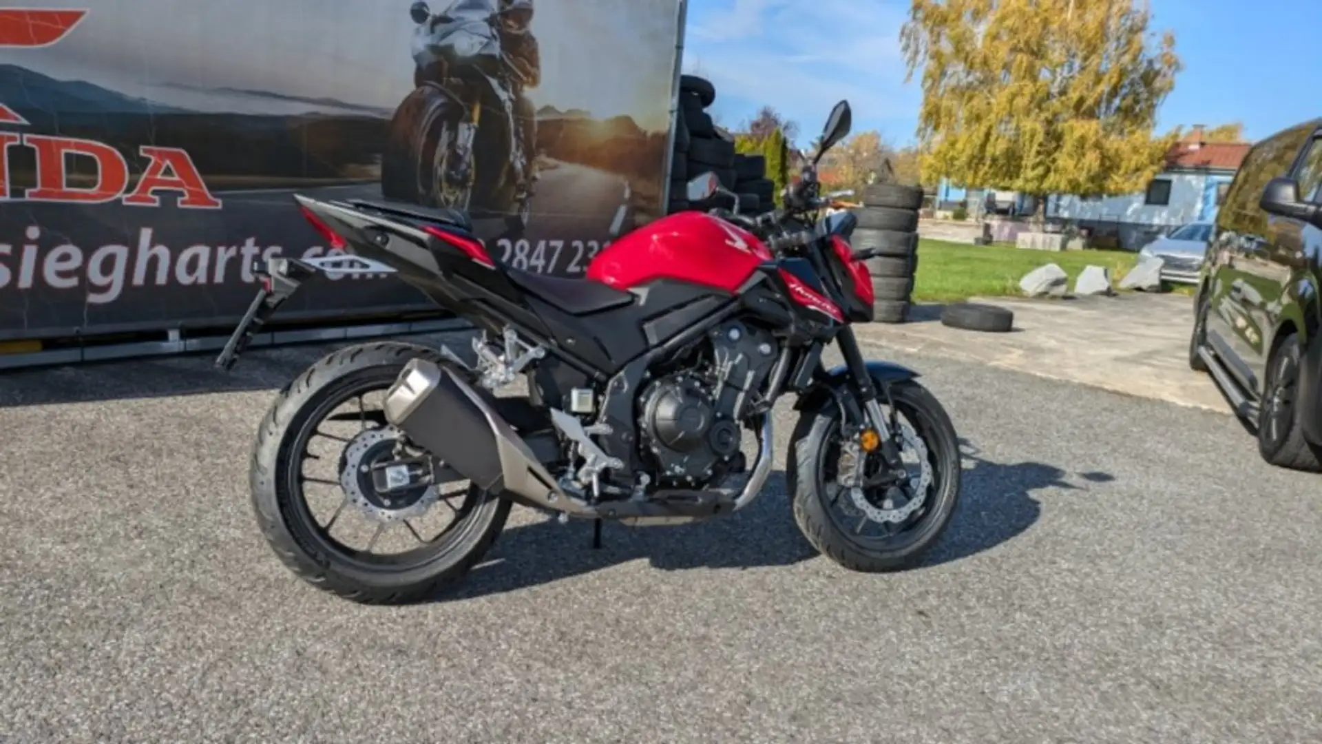 Honda CB 500 CB500FAR 2ED R380 Czerwony - 2