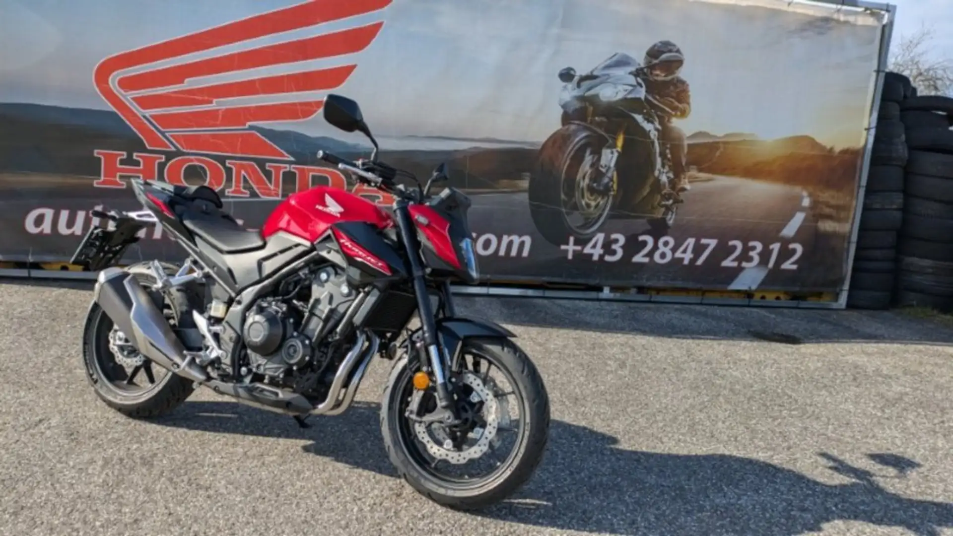 Honda CB 500 CB500FAR 2ED R380 Czerwony - 1