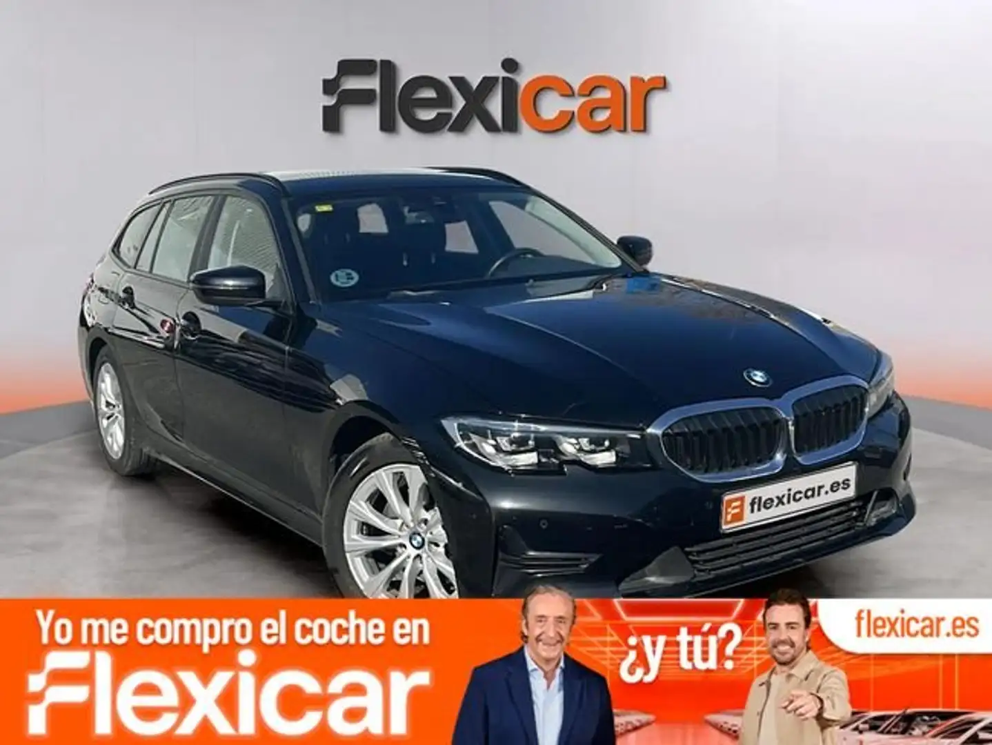 BMW 320 320dA Negro - 1