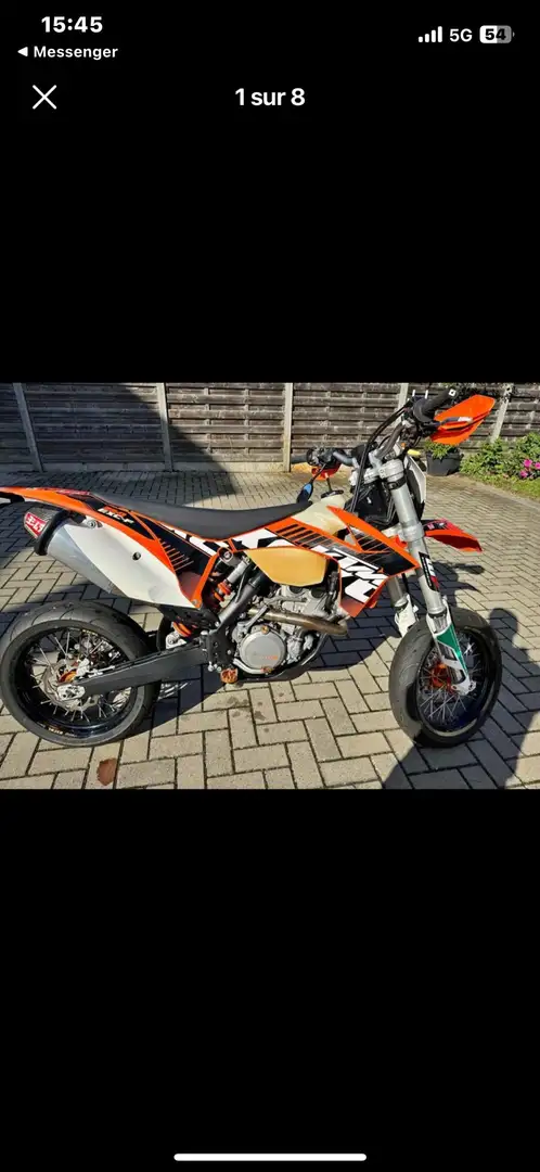 KTM 350 EXC Narancs - 1