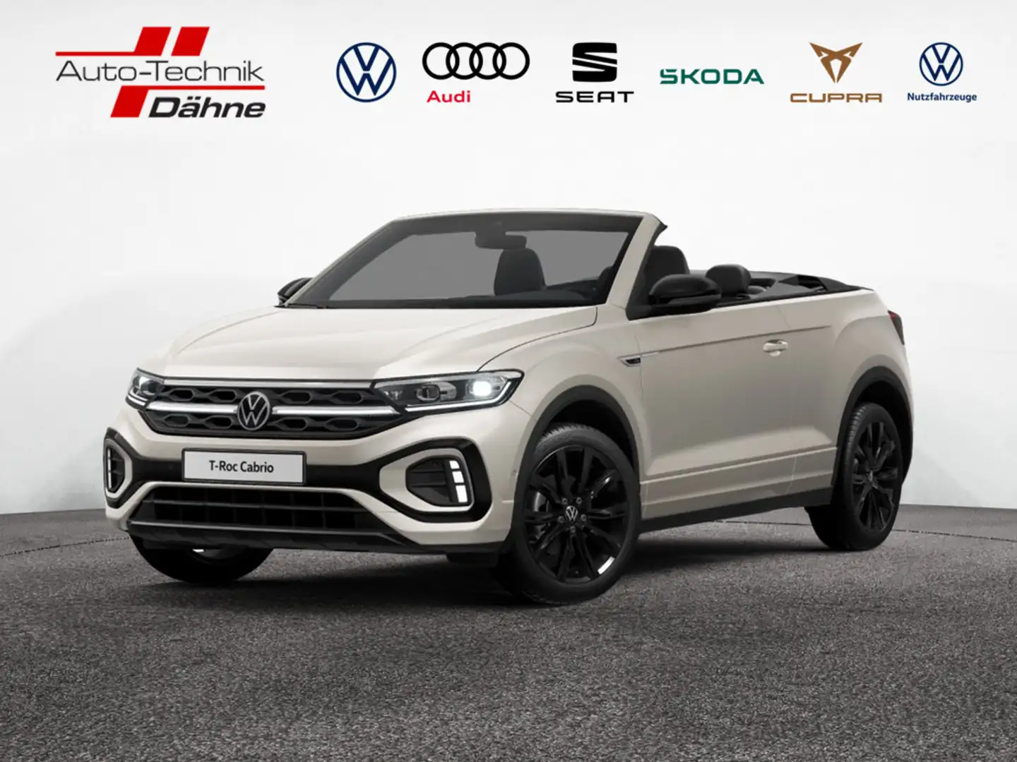 Volkswagen T-Roc Cabriolet 1.5 TSI DSG R-Line Black Style Zilver - 1
