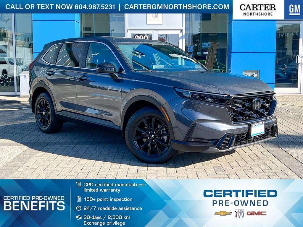 Black 2025 Honda CR-V Hybrid SUV / Crossover Automatic
