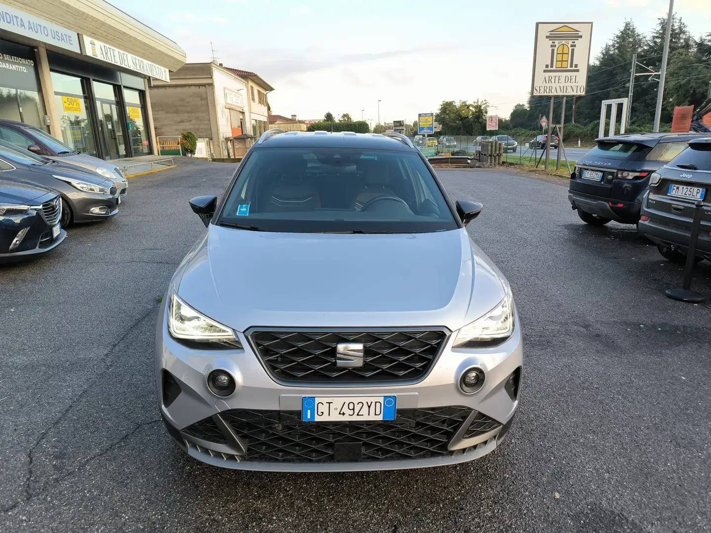 SEAT Arona 1.0 ecotsi FR 95cv *UNIPRO*30.000KM*FULL* Argento - 2
