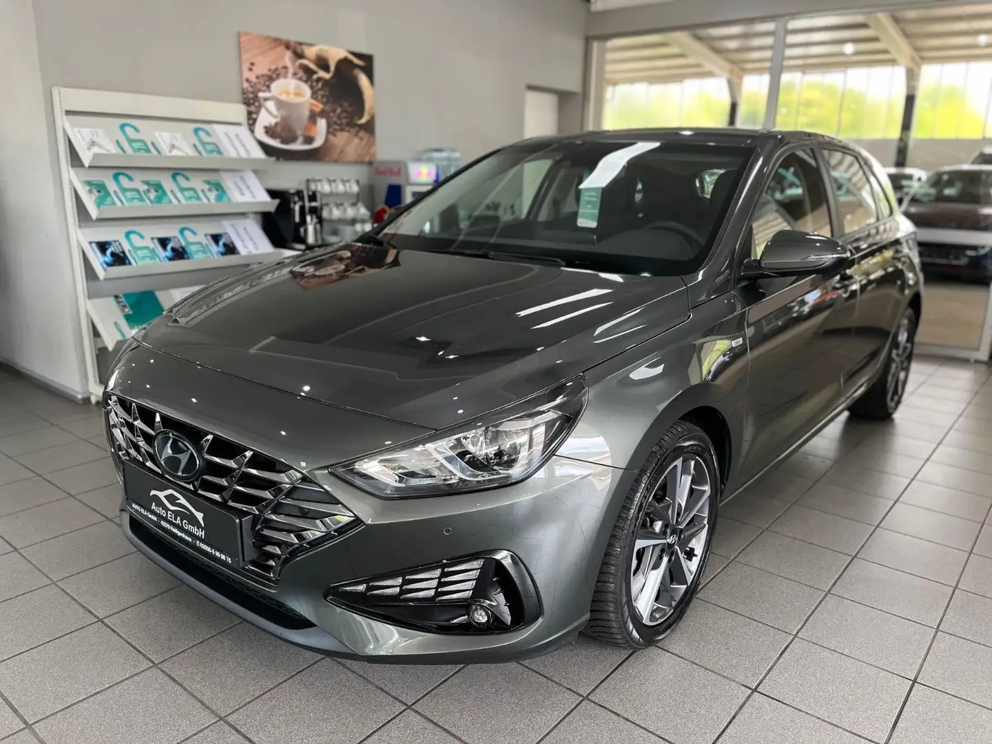 Hyundai i30 1.0 Mild-Hybrid 1.Hand|Navi|Kamera|Klimaaut. Gris - 1