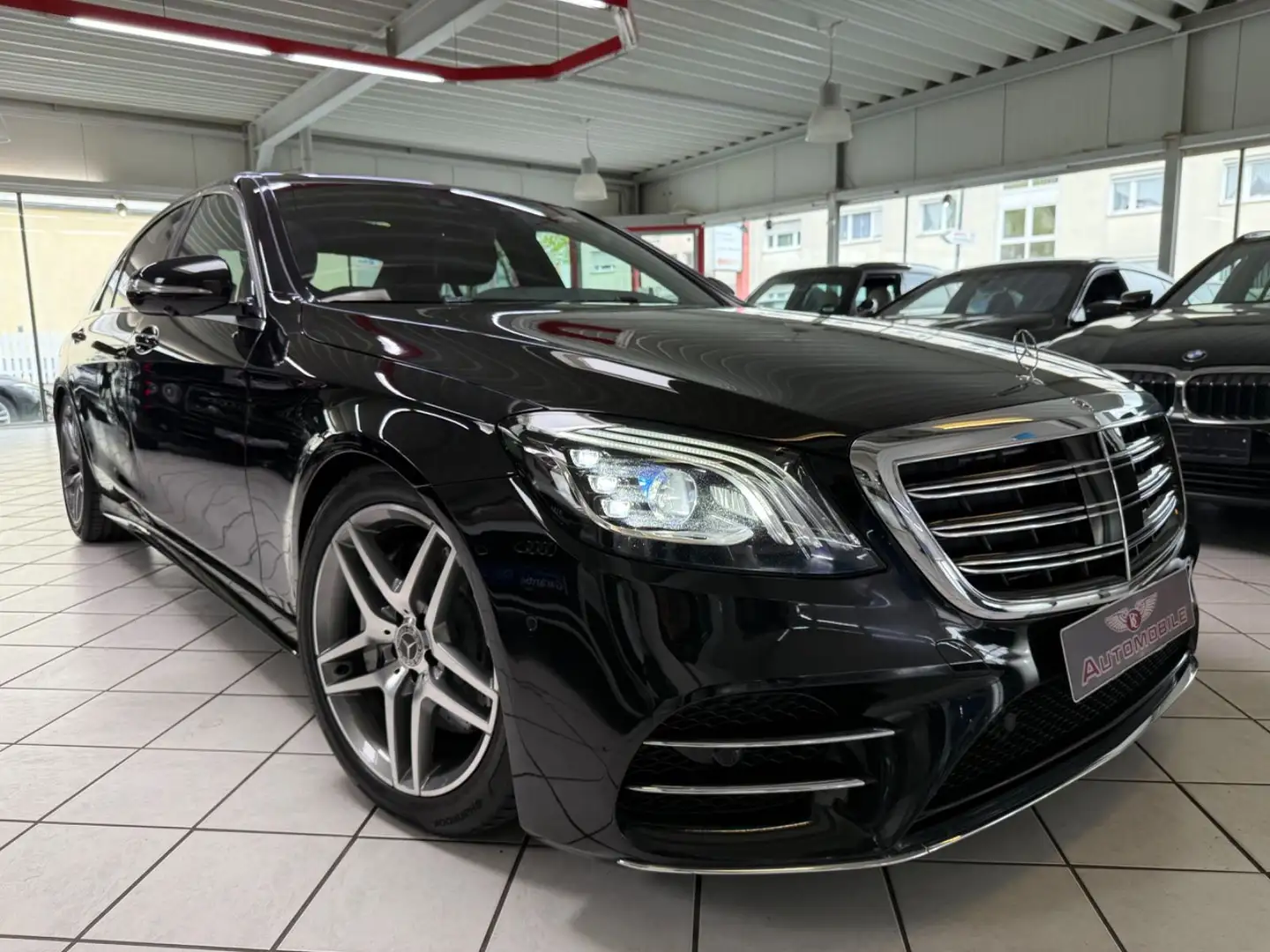Mercedes-Benz S 350 d 4Matic Long AMG Line PANORAMA BURMESTER Schwarz - 1