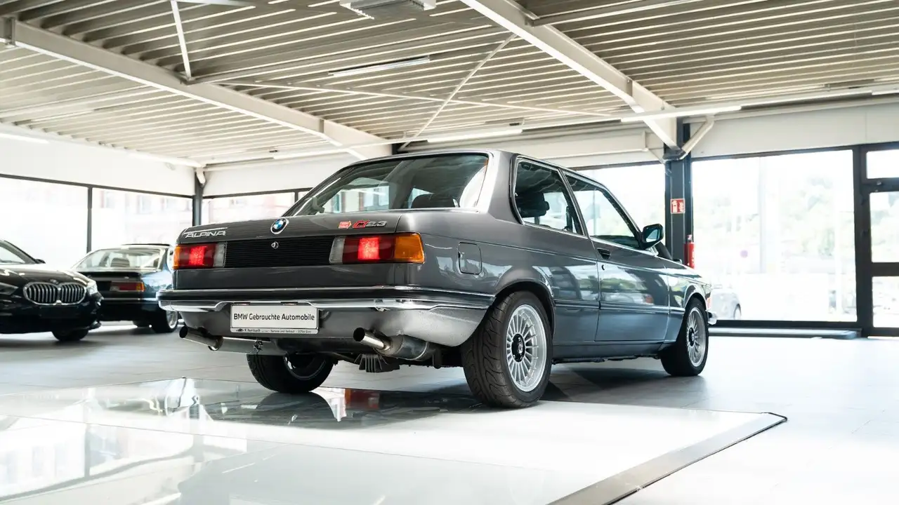 BMW 323 i E21 im Traumzustand mit ALPINA Parts, foto 12