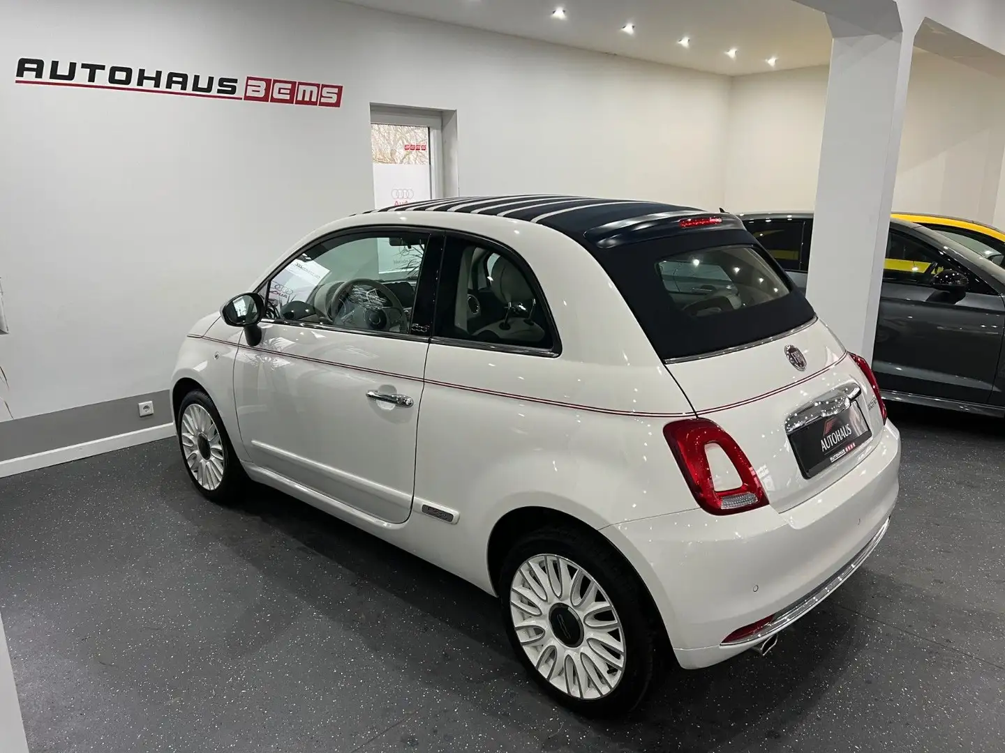 Fiat 500C 1.0 HYBRID Dolce Vita* NAVI* PDC *CarPlay* Blanco - 2
