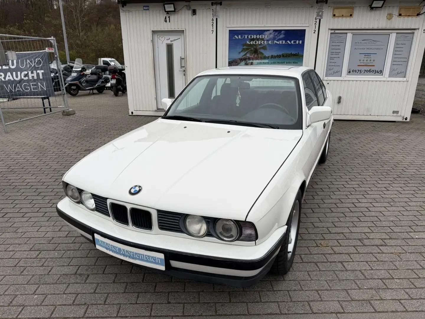 BMW 525 i E34 Blanco - 1