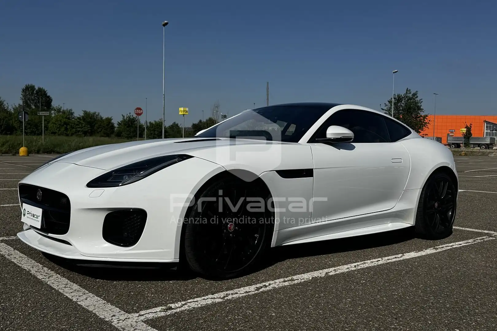 Jaguar F-Type F-Type 2.0 aut. Coupé Chequered Flag Blanc - 1