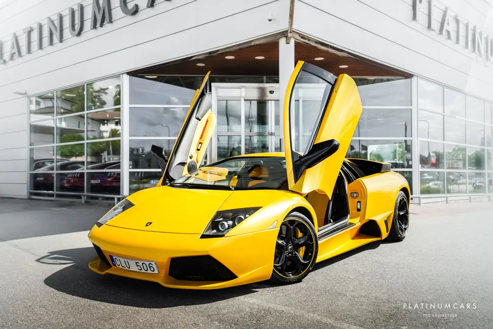 Lamborghini Murciélago LP640-4 6.5 V12 Coupé 640 ch - Carbone - Lift Jaune - 1