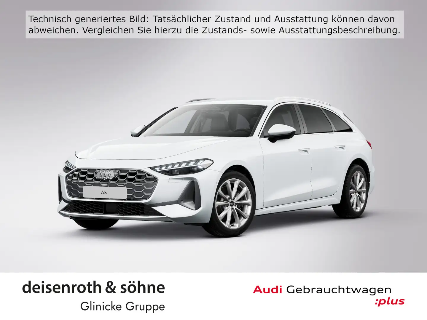 Audi A5 TDI advanced AHK/Tech/Nav/sound/Assist Weiß - 1