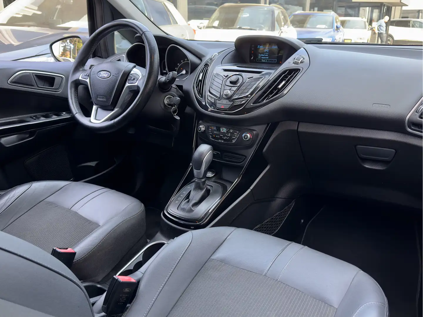 Ford B-Max 1.6 TI-VCT AUT6 TITANIUM. LEDER AIRCO LED LMV PDC Zwart - 2