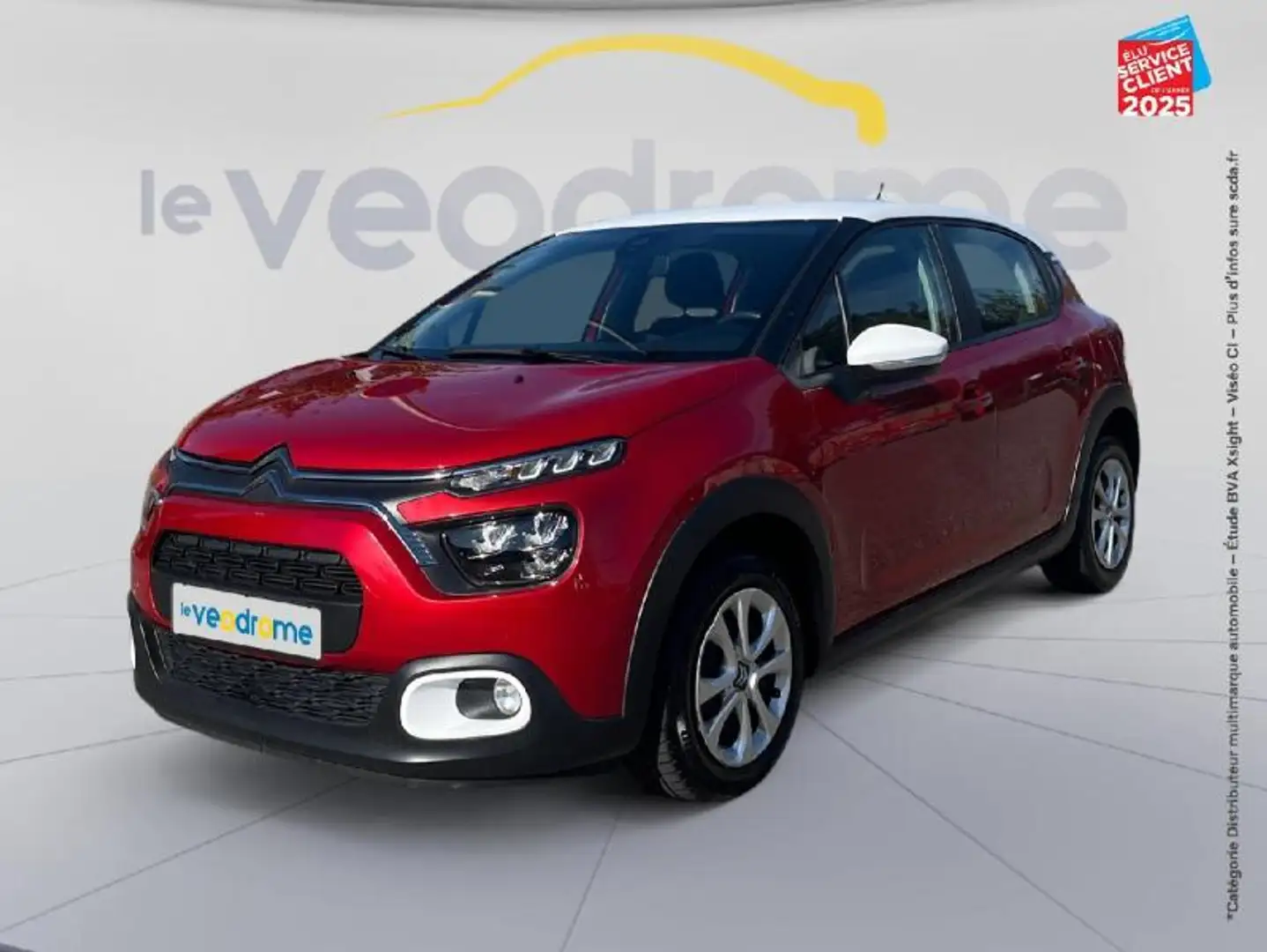 Citroen C3 1.2 PureTech 83ch S\u0026S YOU! Rouge - 1