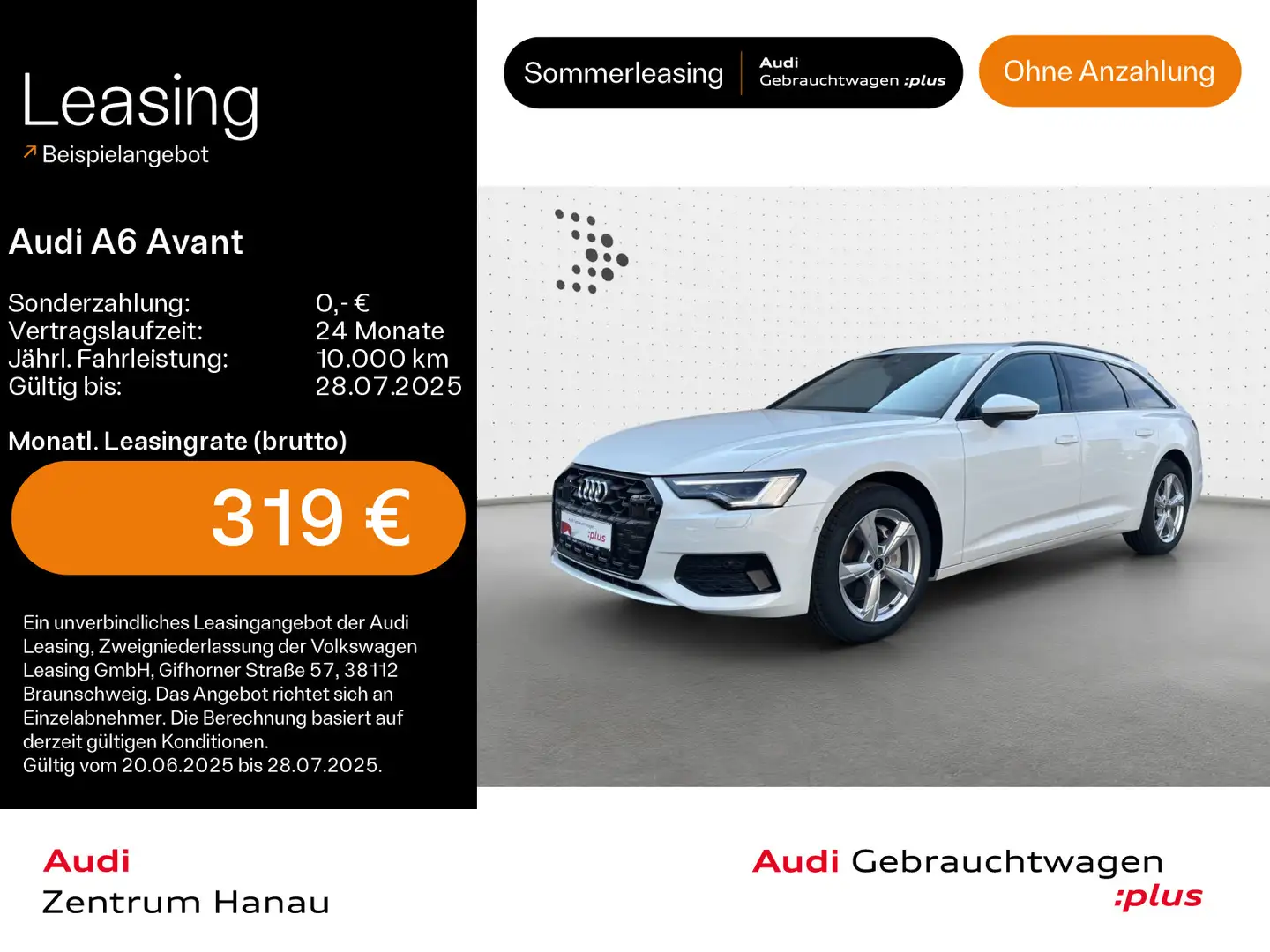 Audi A6 40 TDI advanced*NAVI-PLUS*MATRIX*OPTIK- Weiß - 1