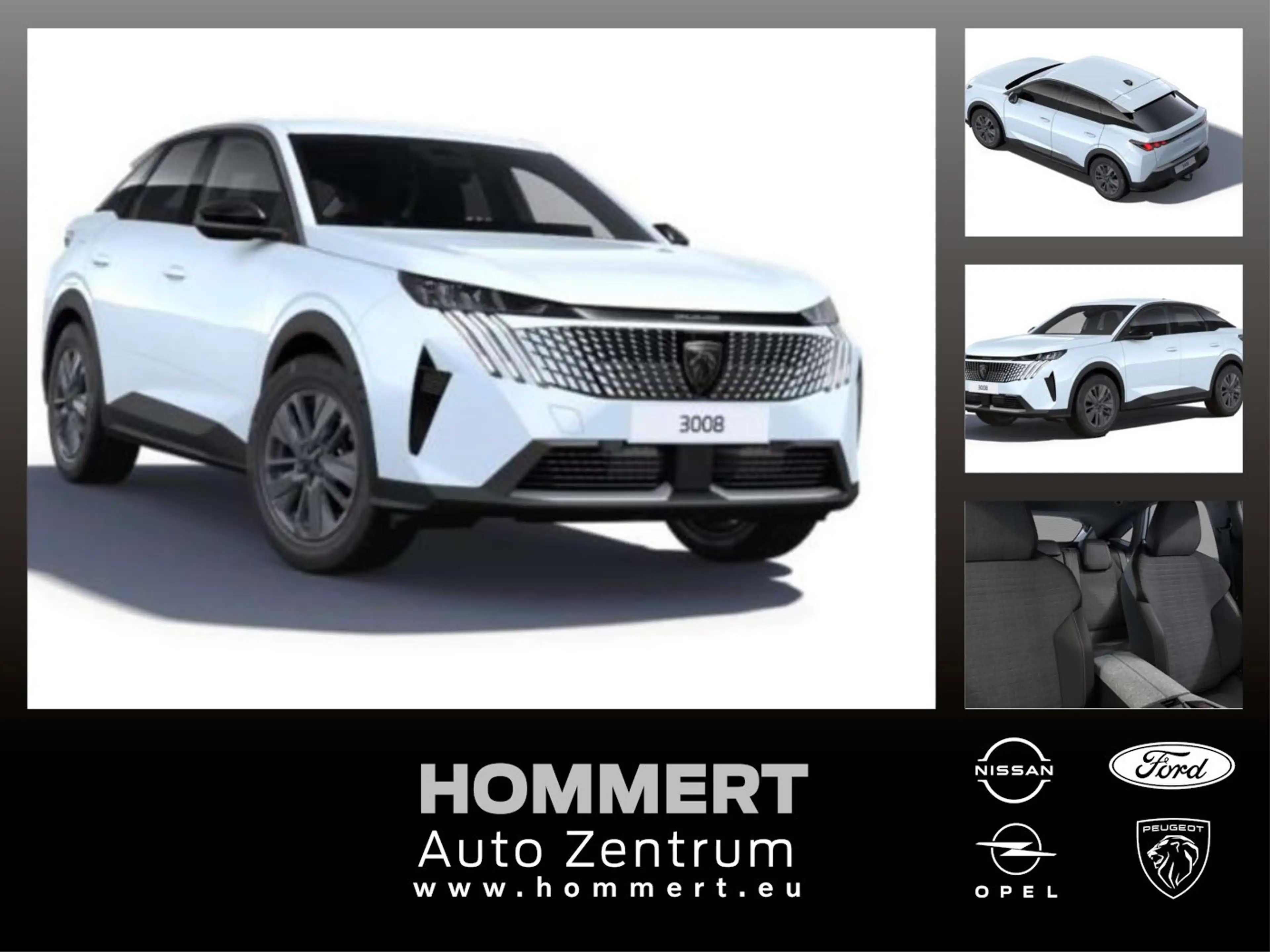 Peugeot 3008 Allure HYBRID LED*Navi*180°Cam*AHK*SH*