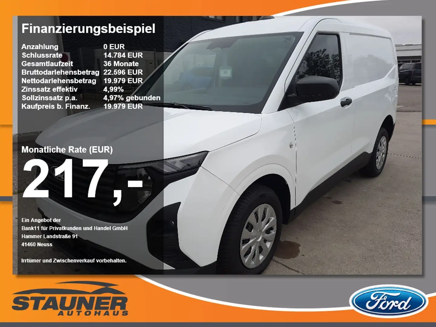 Ford Transit Courier 1.0 EcoBoost Trend PDC RFK - 1