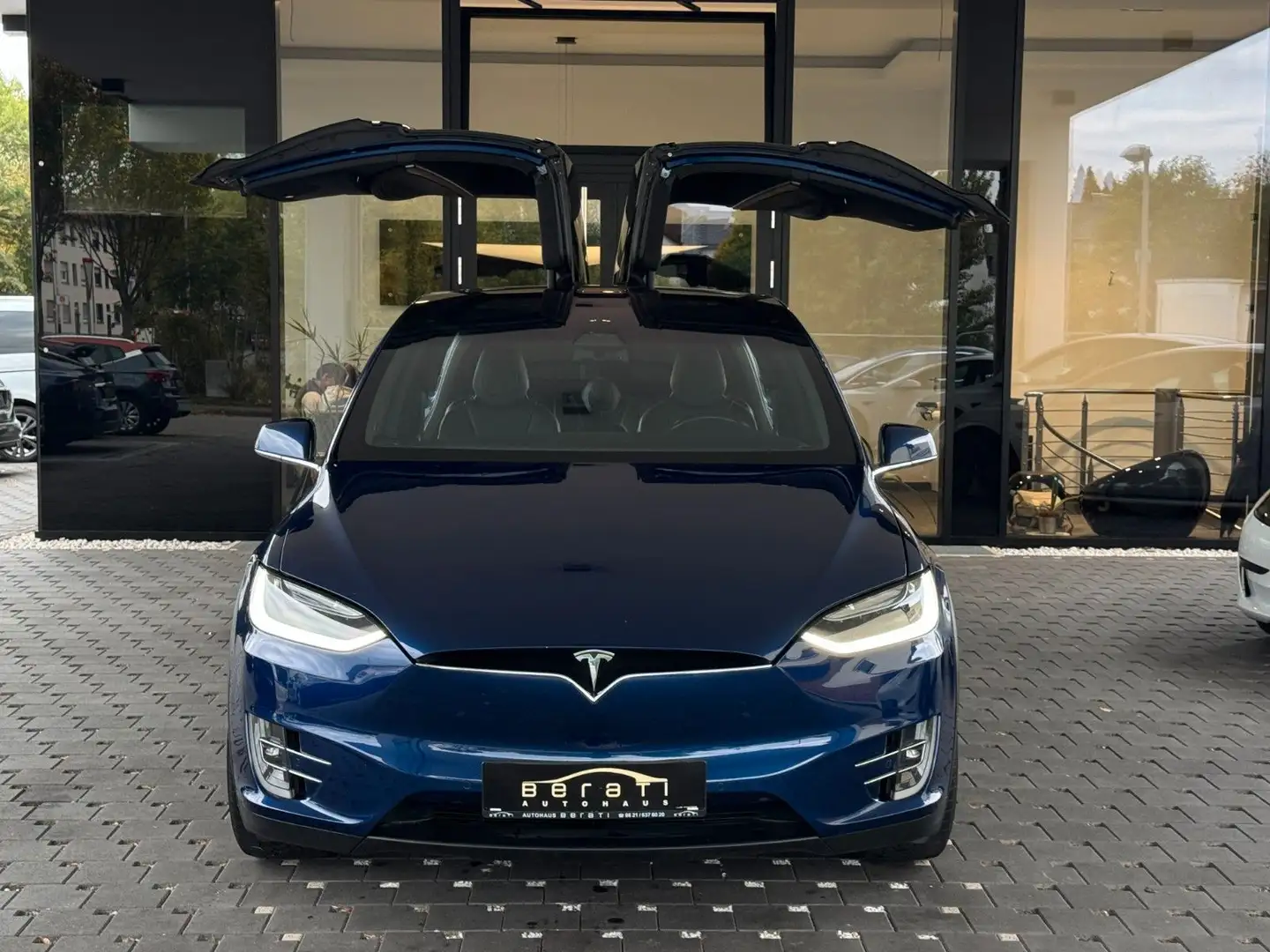 Tesla Model X Premium Enhanced AutoPilot|EAP|AHK|CCS Bleu - 2