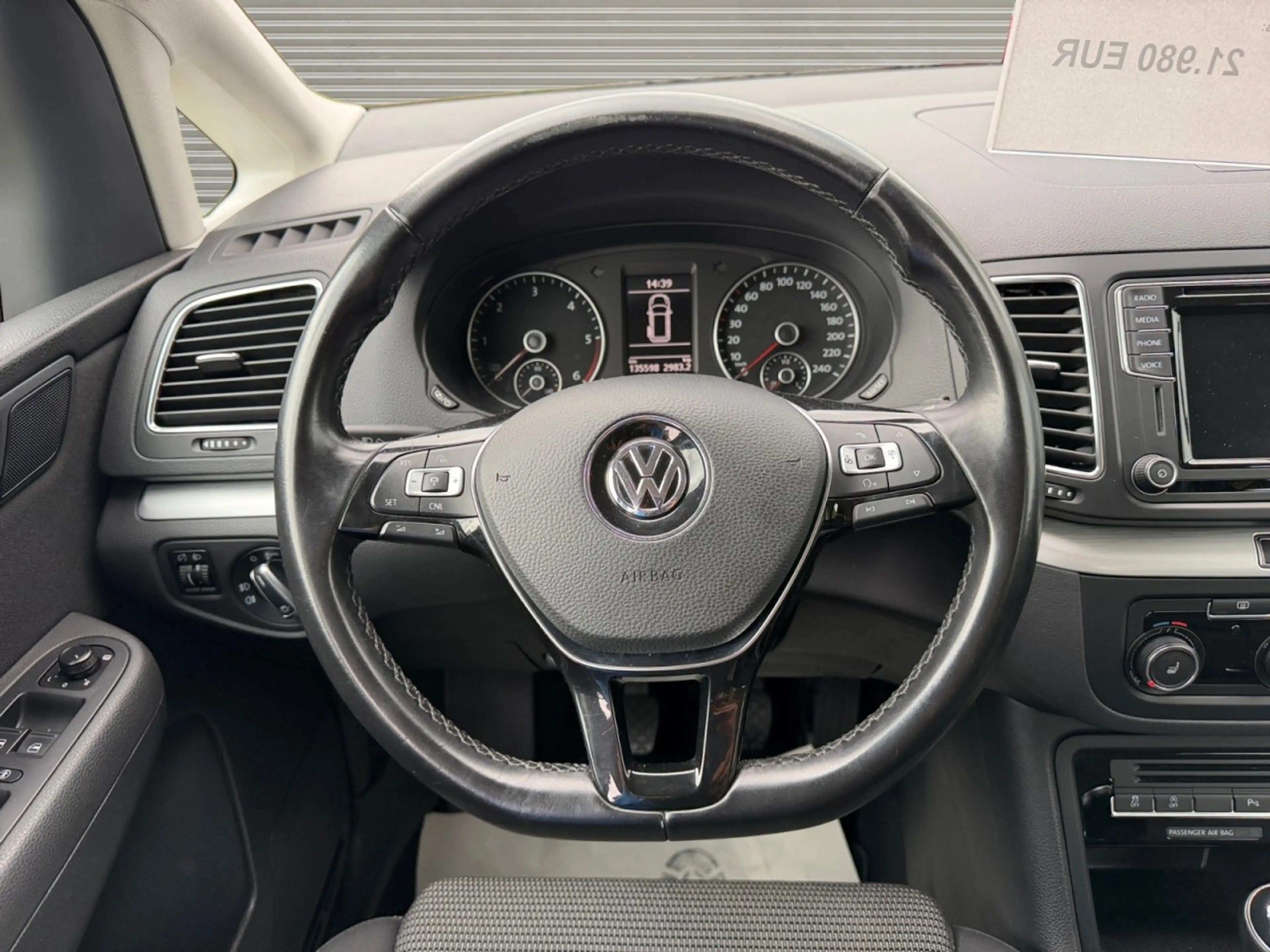 Volkswagen Sharan 2.0 TDI Comfortline AHV Business Klima Navi — photo 13