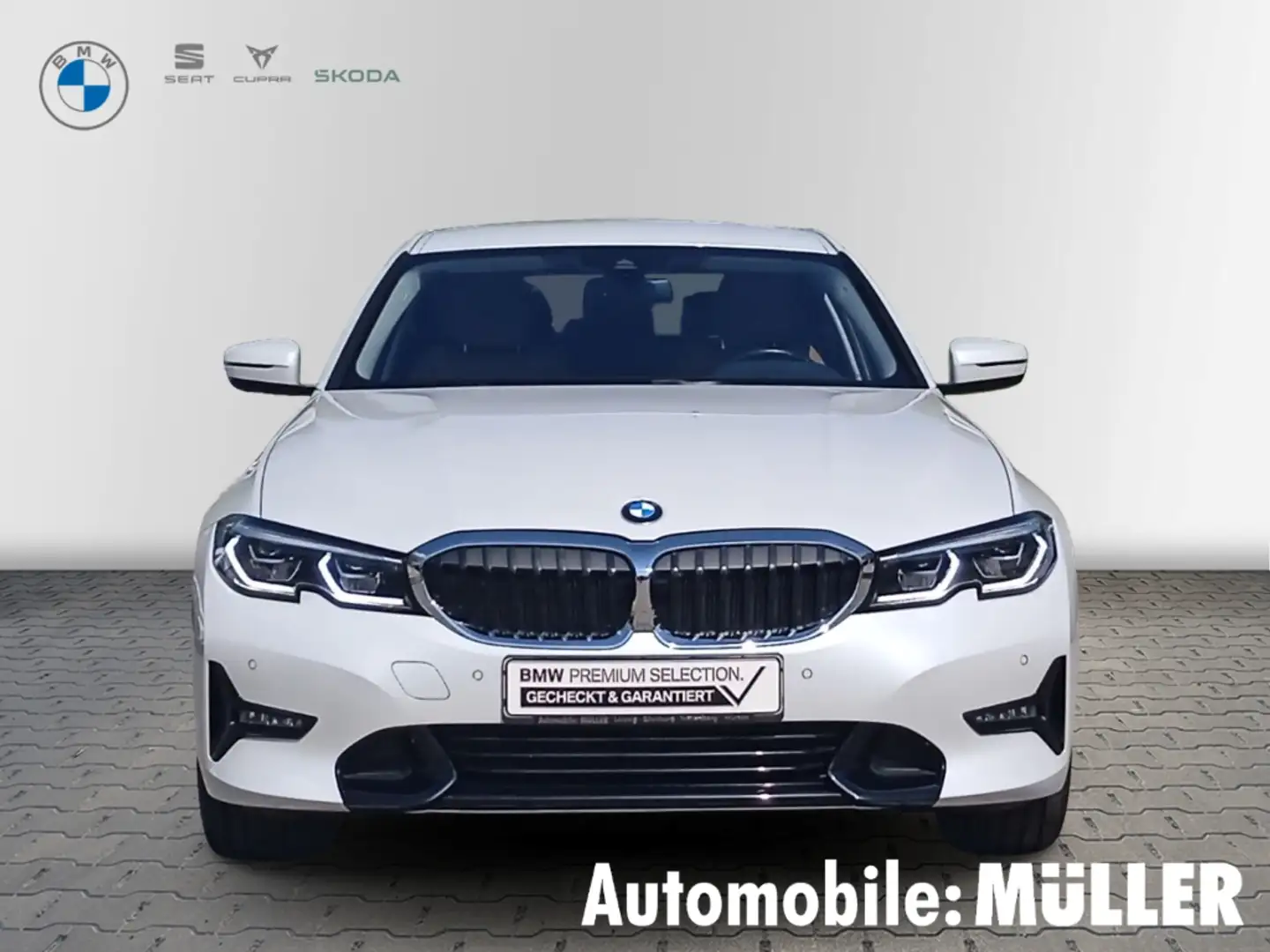 BMW 320 i Limousine Sport Line*Laser*Lenkradhzg.*DAB*Keyle Weiß - 2