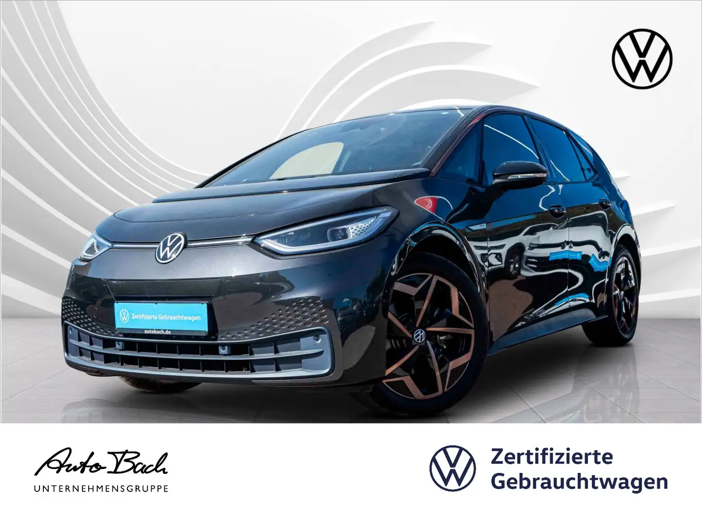 Volkswagen ID.3 Pro Business Navi Matrix ACC EPH Climatroni Grey - 1