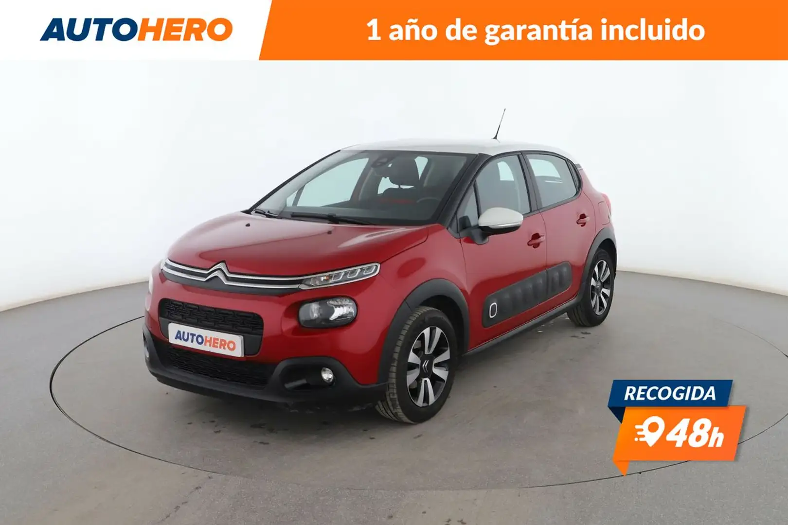 Citroen C3 1.2 PureTech S&S Feel 83 Rojo - 1