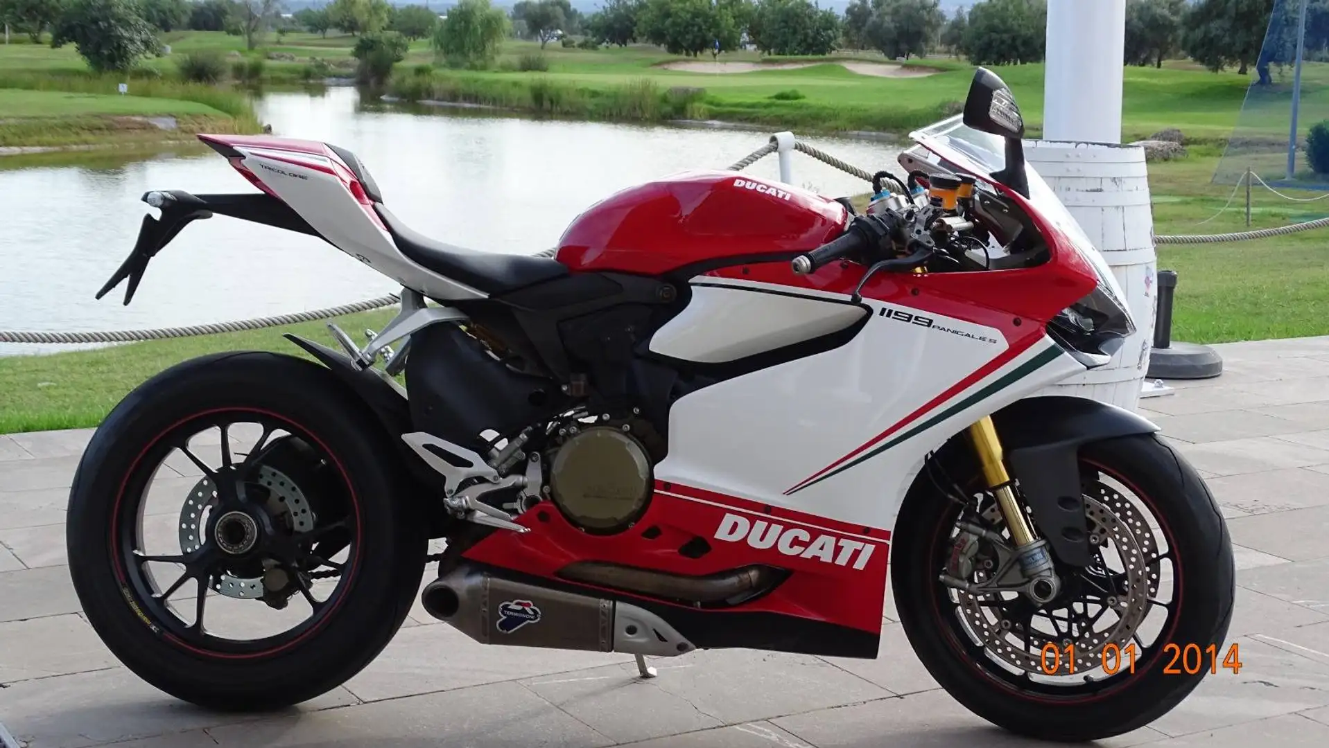 Ducati 1199 Panigale Tricolore S Verde - 1